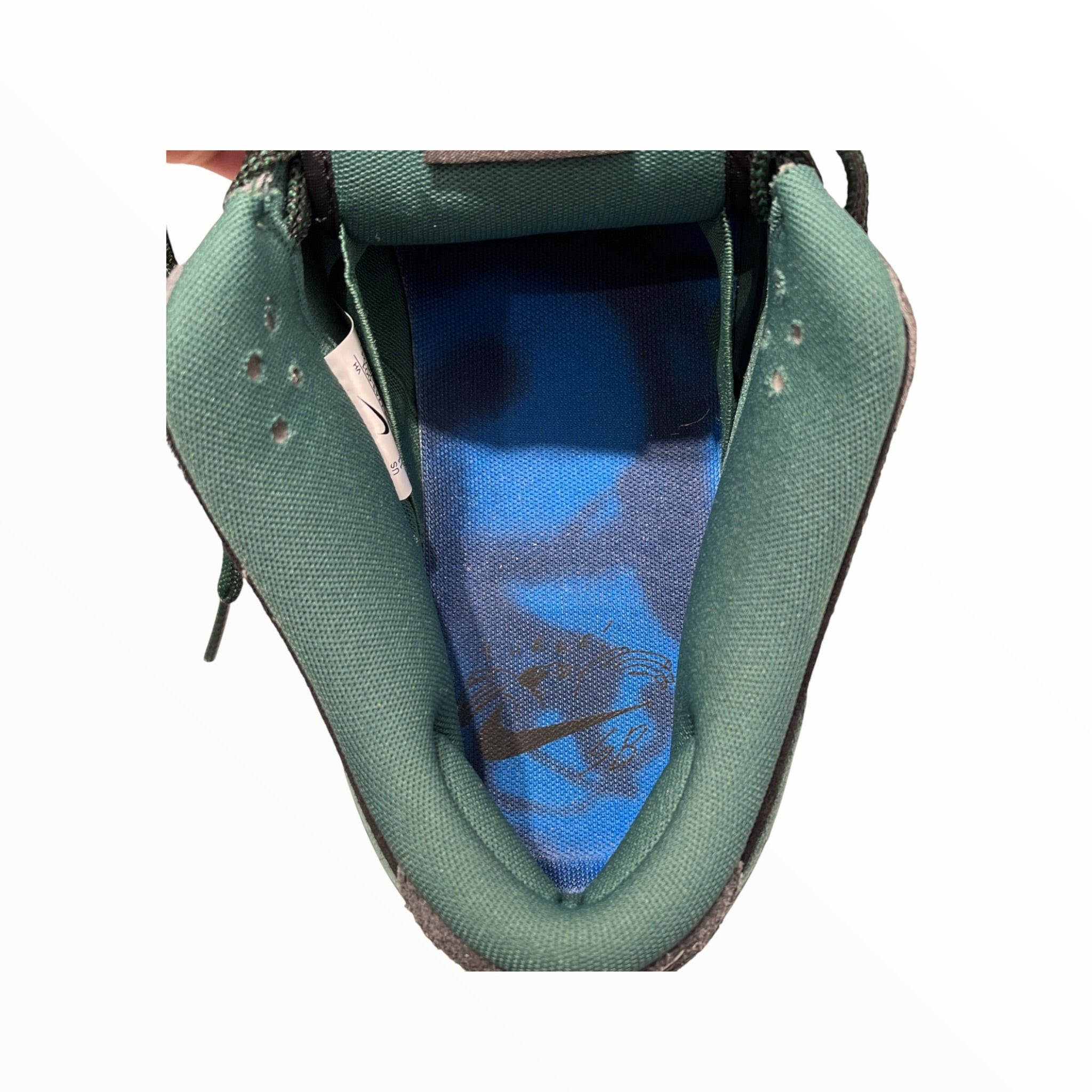 NIKE/Low-Sneakers/US 11/Graphic/Suede/NVY/Three Skateboards Sneakers view 3