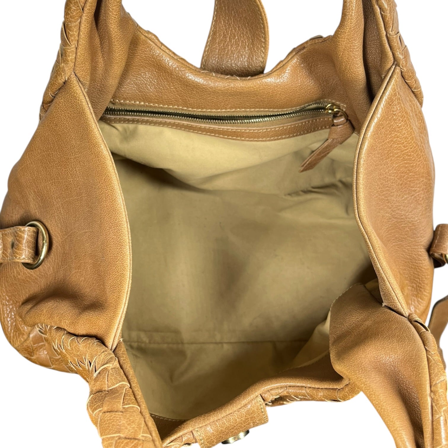 BOTTEGA VENETA/Hand Bag/Leather/CML/INTRECCIATO CAMPANA BAG view 4