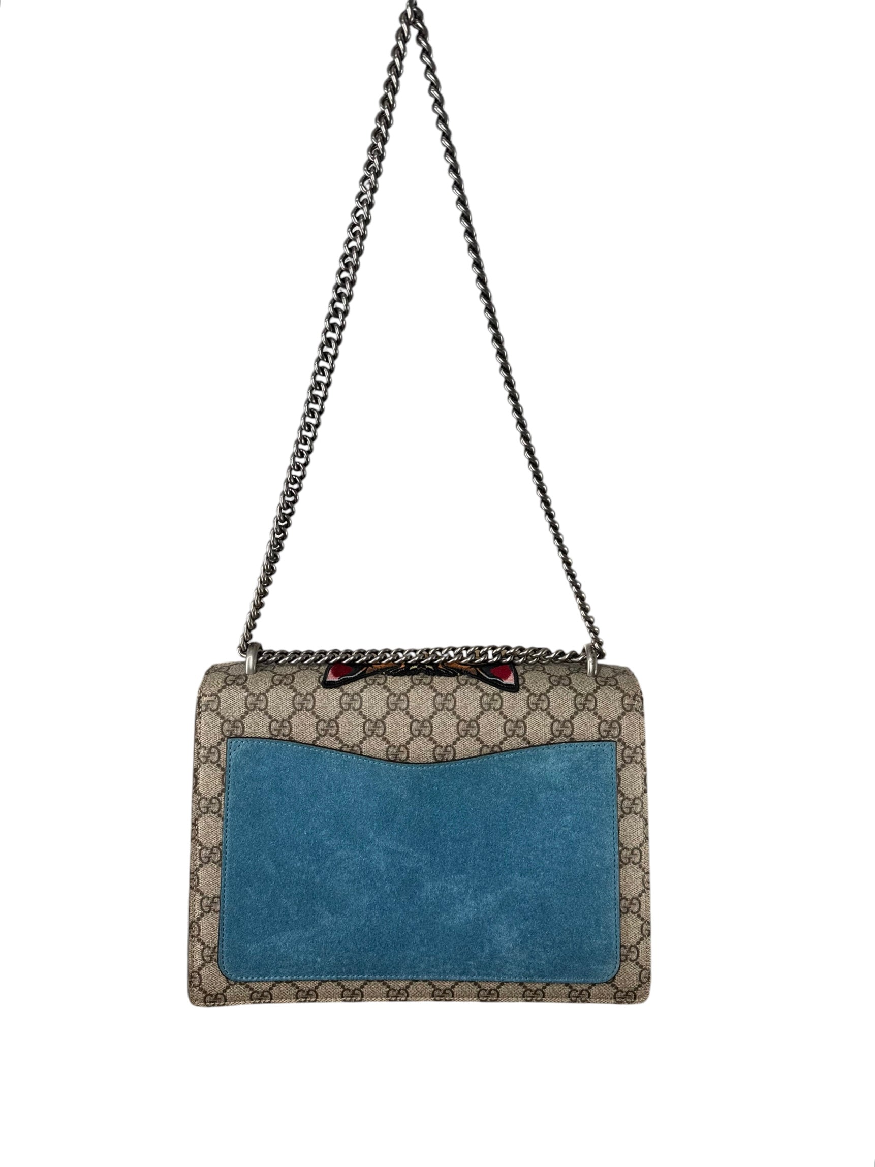 GUCCI/Bag/Monogram/Leather/MLT/TIGER FLOWER PATCHES view 3