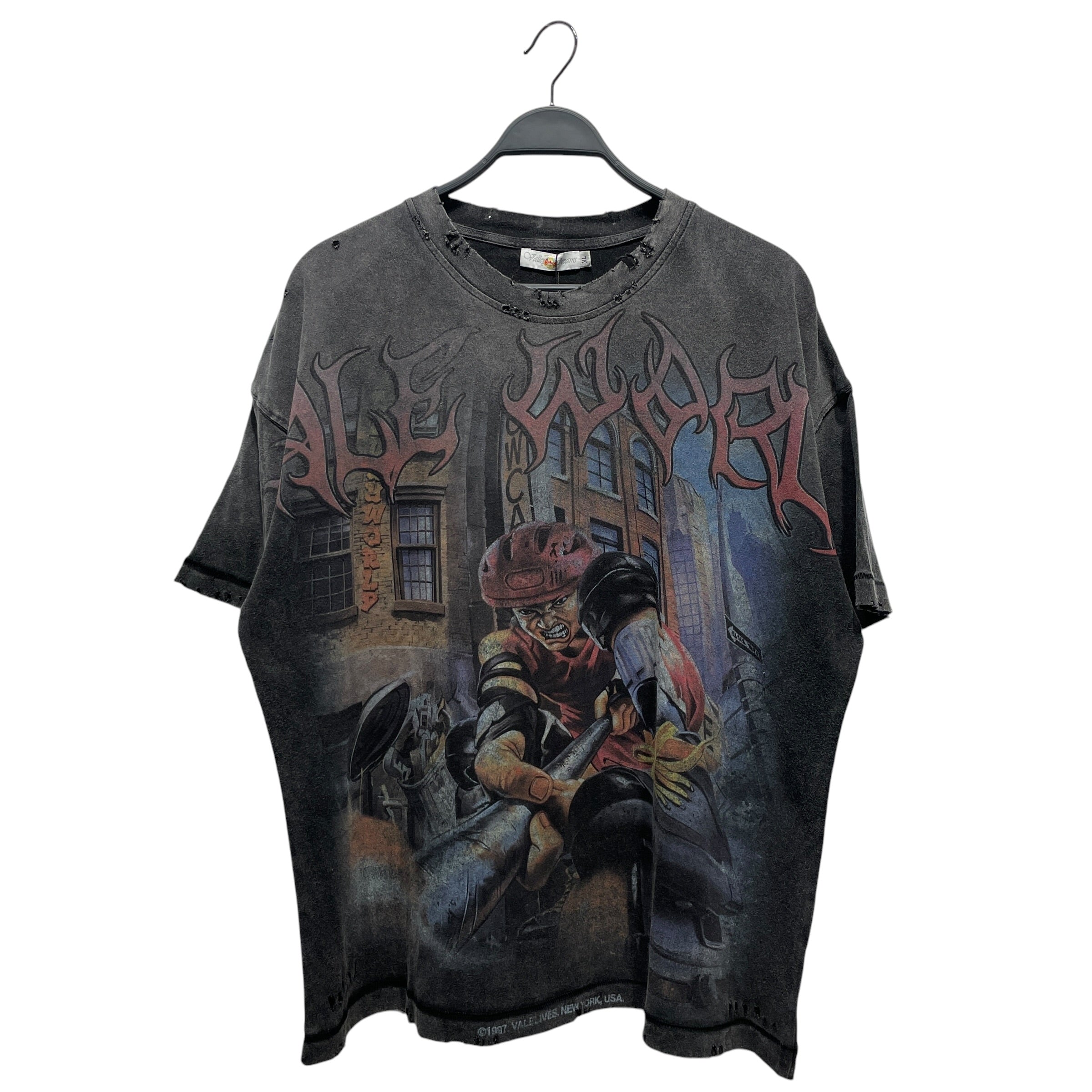 Vale Forever/T-Shirt/XL/Cotton/GRY/fuck you view 1
