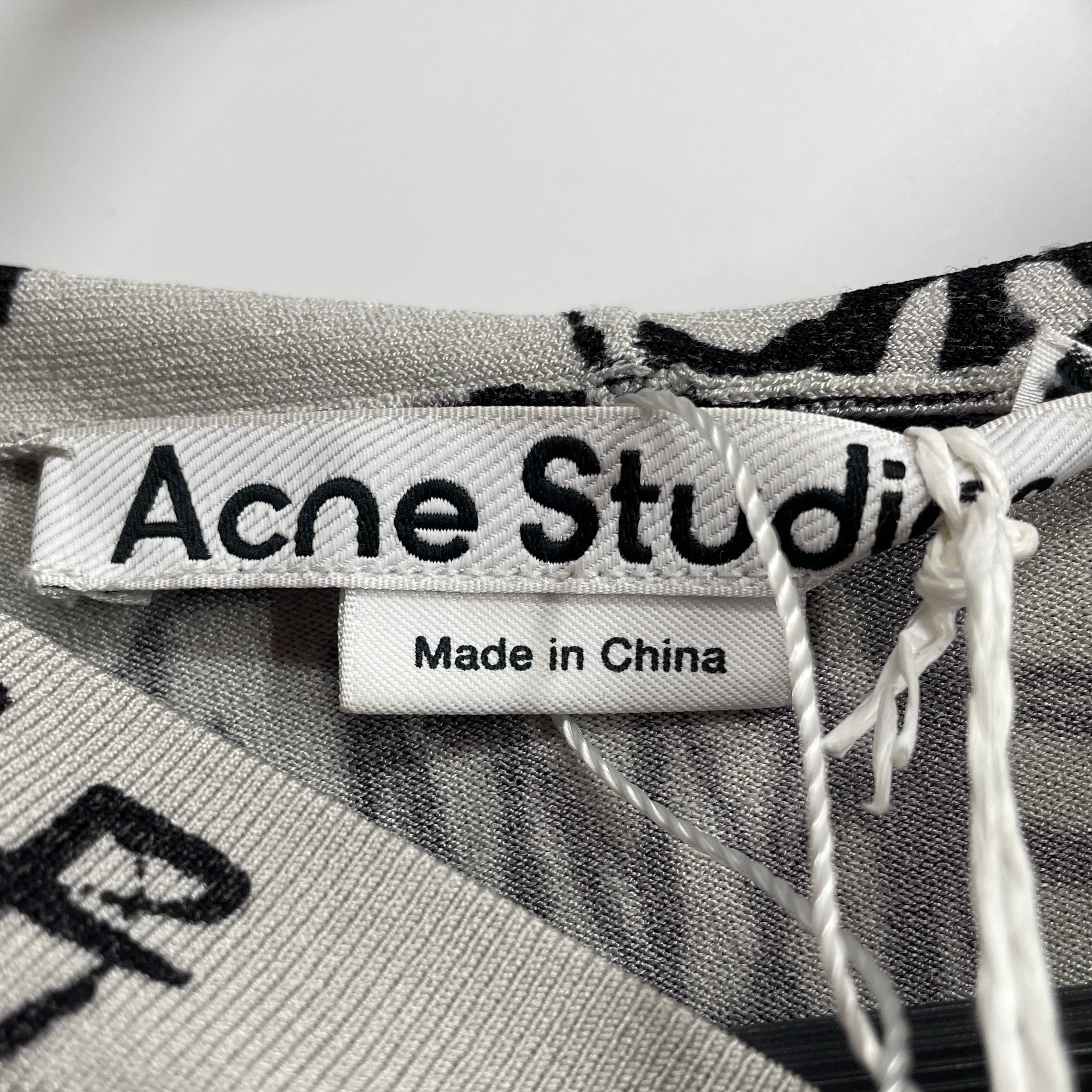 Acne Studios/Hoodie/XL/Graphic/GRY/KEWS CHAOS PRINT HOOD SWEATR view 3