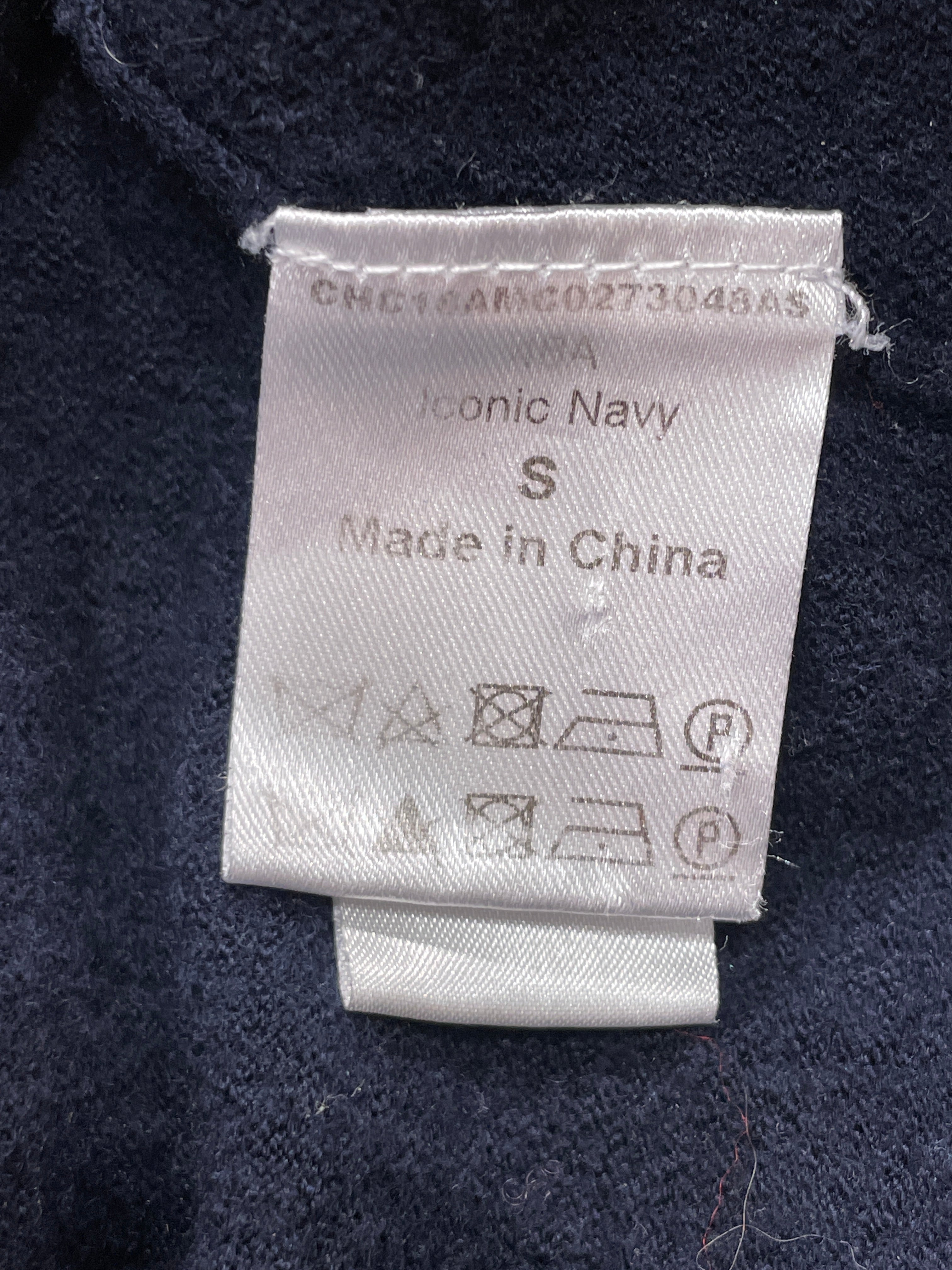Chloe/Cardigan/S/Wool/NVY/SCALLOP BUTTON PLACKET view 3