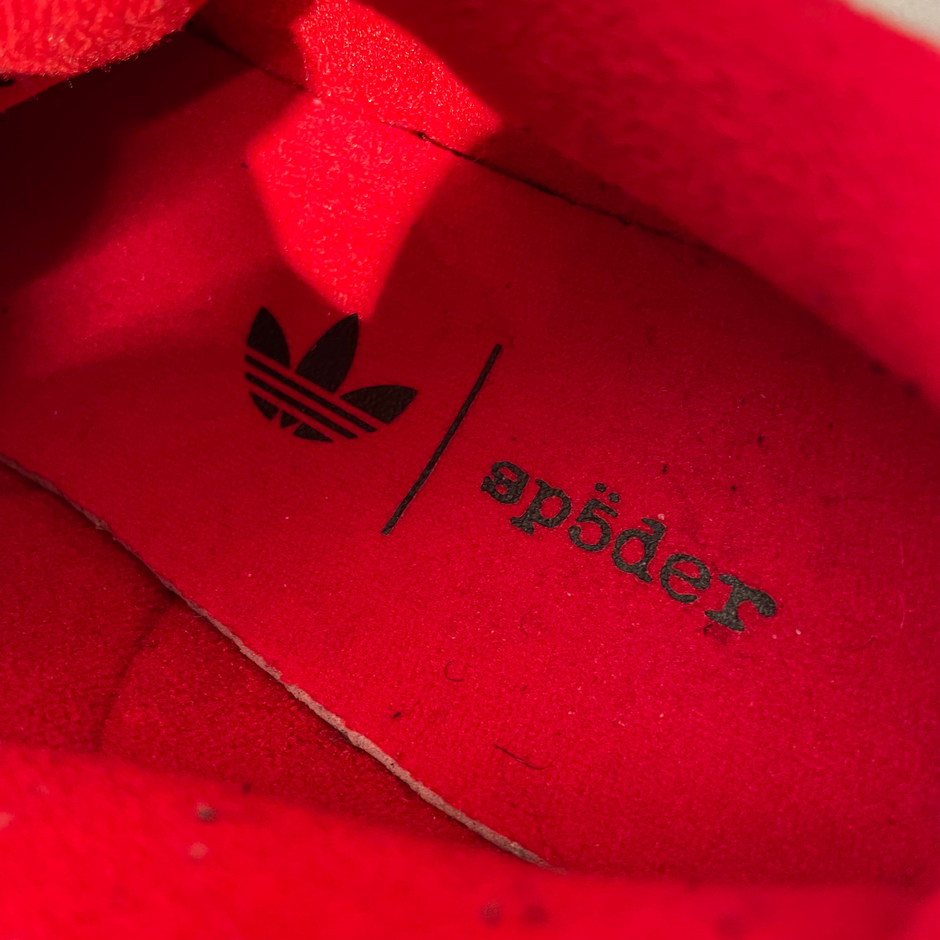 adidas/Sp5der/Low-Sneakers/US 11/All Over Print/Faux Leather/RED/KJ7005 view 4