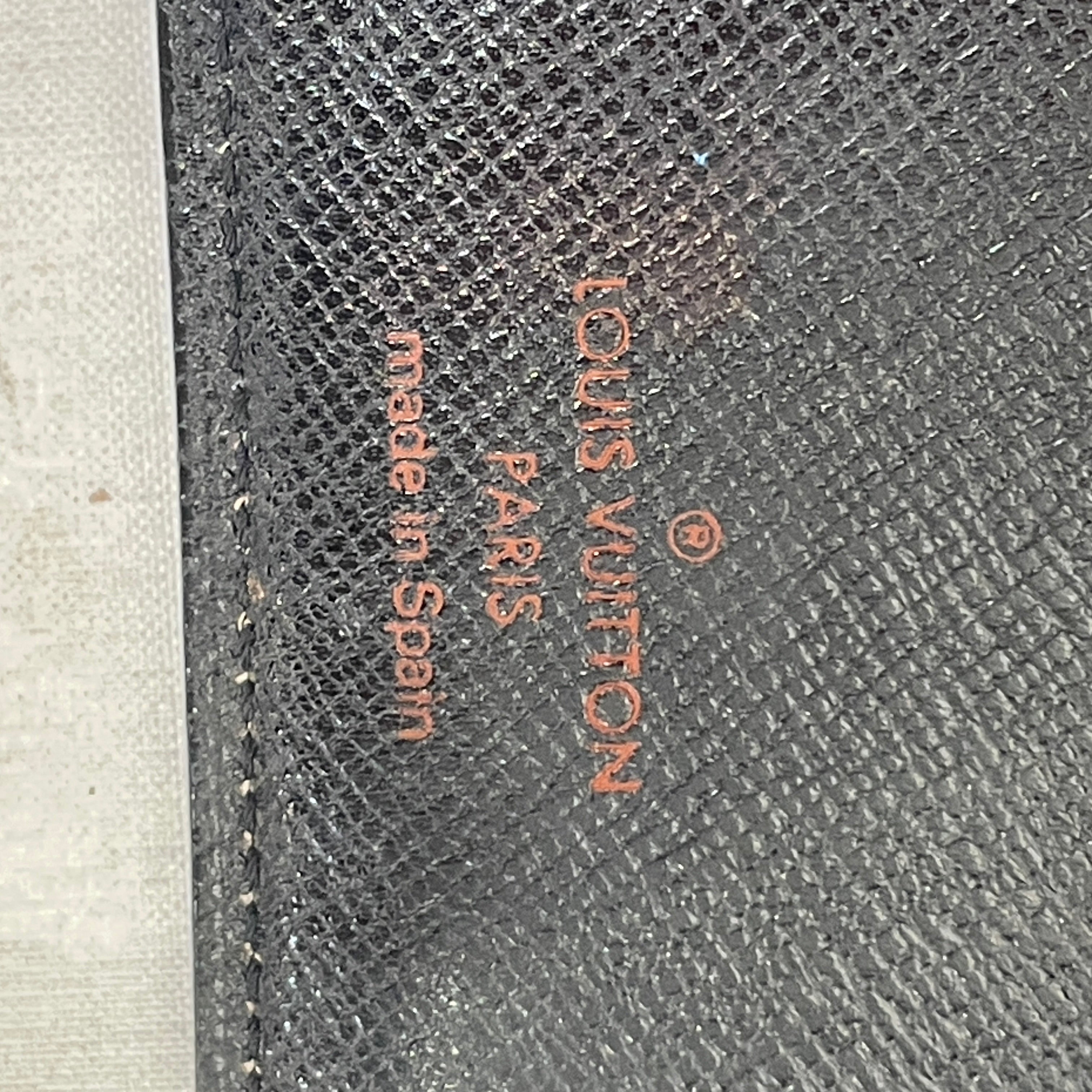 LOUIS VUITTON/Bifold Wallet/Leather/BLU/EPI AGENDA COVER view 4