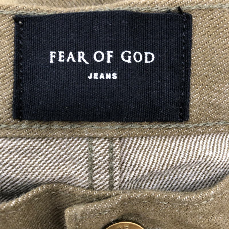 FEAR OF GOD/Skinny Pants/34/Denim/KHK/