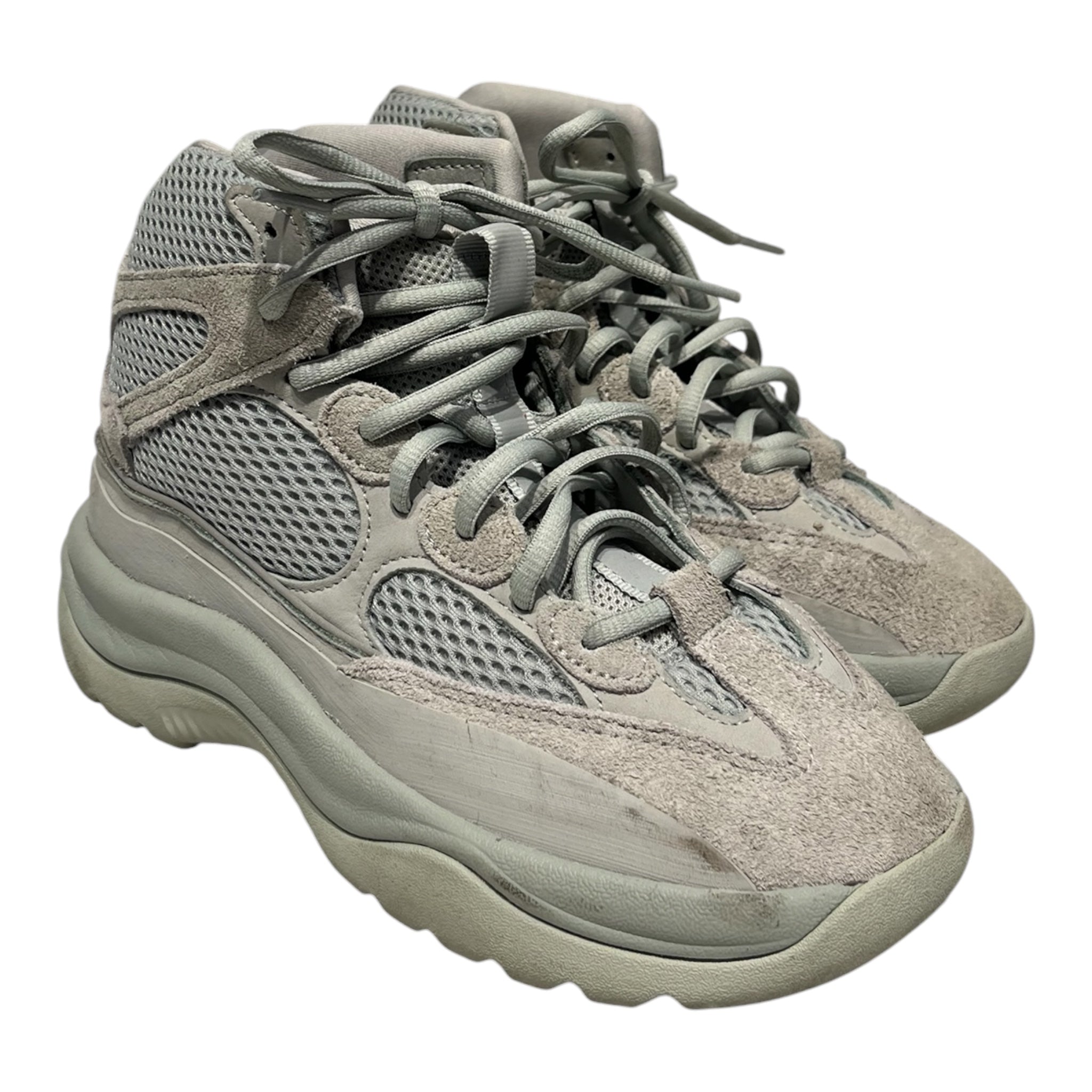 adidas/YEEZY/Hi-Sneakers/US 5.5/Polyester/GRN/FV5677 view 1