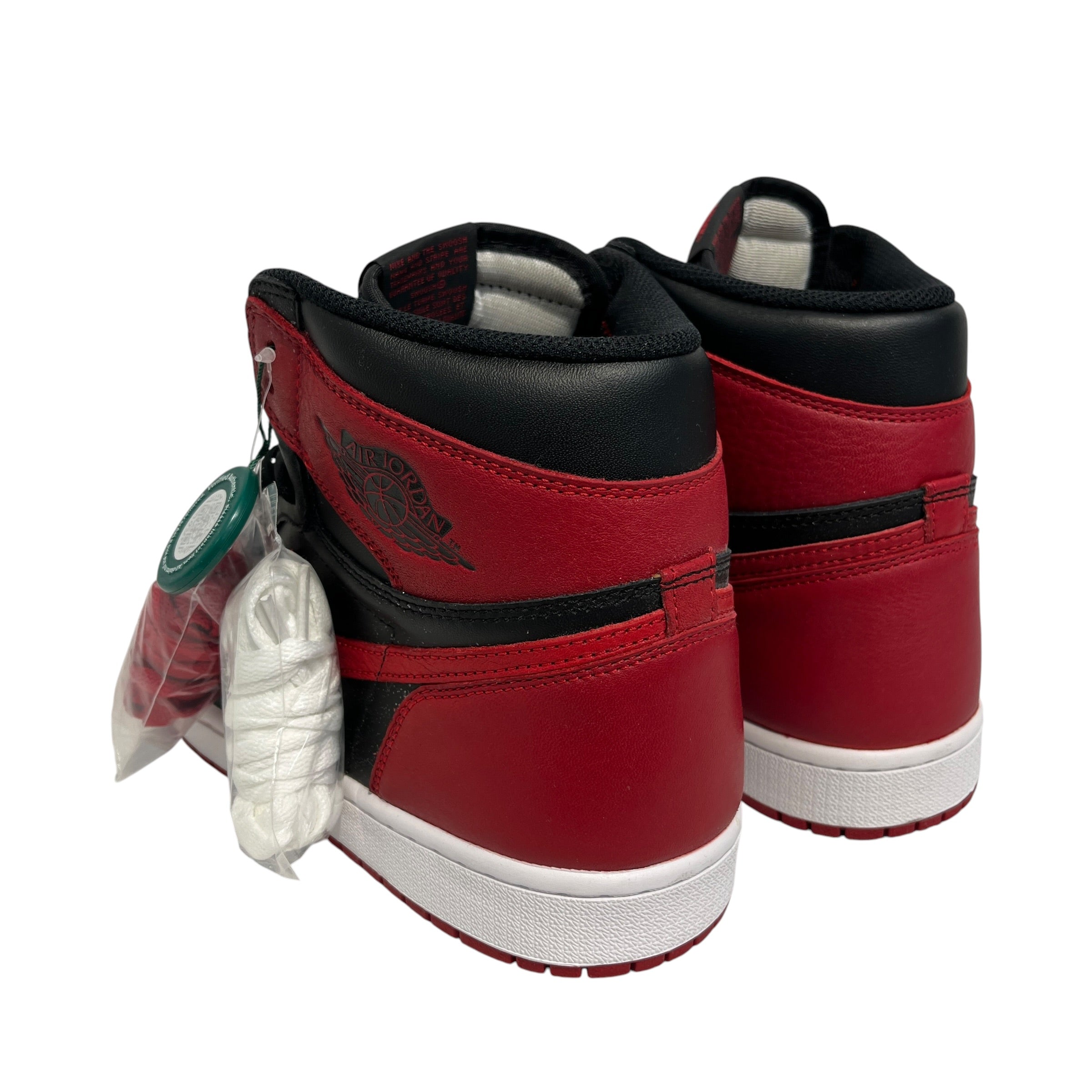 NIKE/Hi-Sneakers/US 11/Leather/RED/Bred 1's view 2