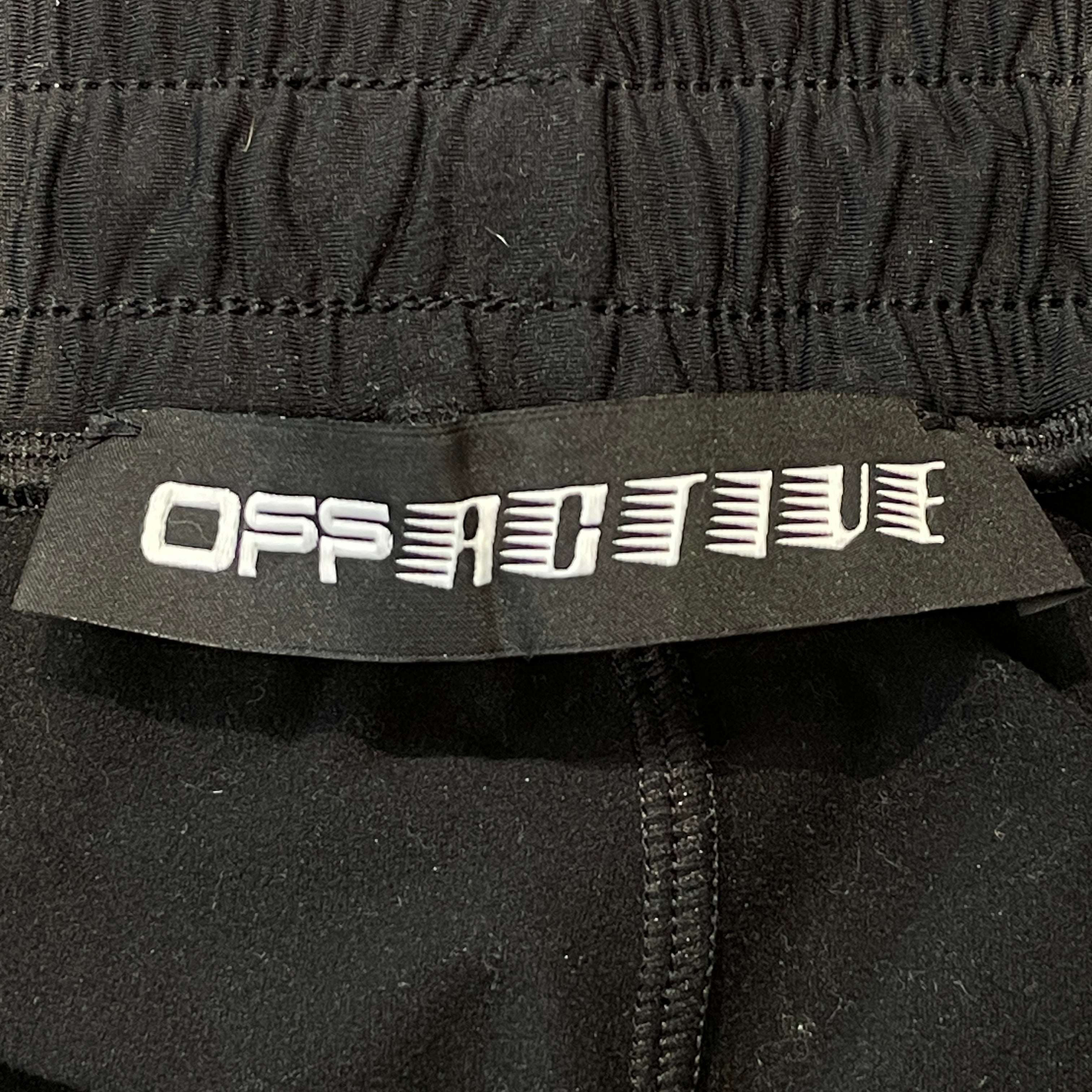 OFF-WHITE/Pants/L/Polyester/BLK/Off-Active Track Pants view 3