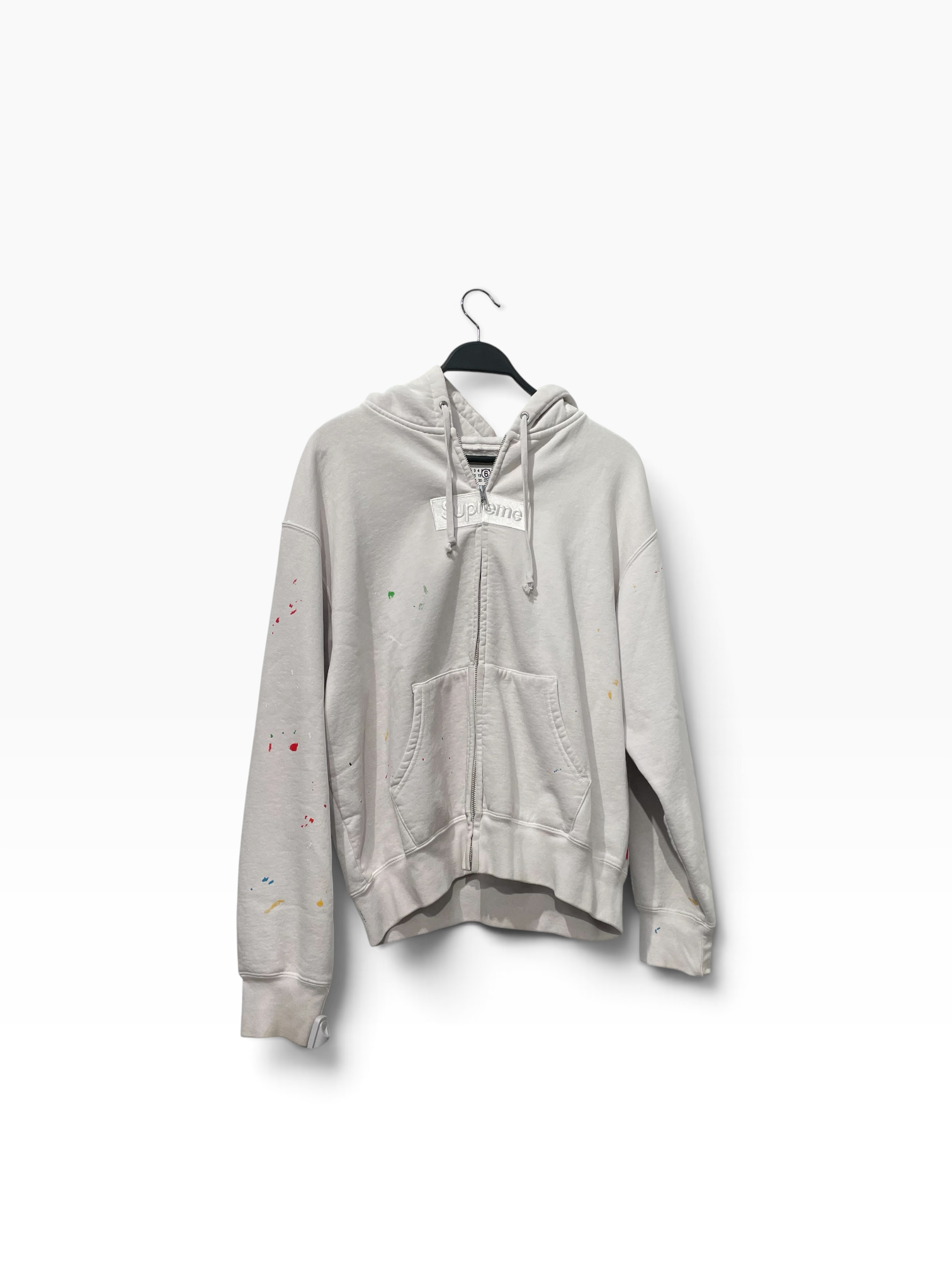 MM6/Supreme/Hoodie/M/Graphic/Cotton/WHT/Bogo Hoodie view 1