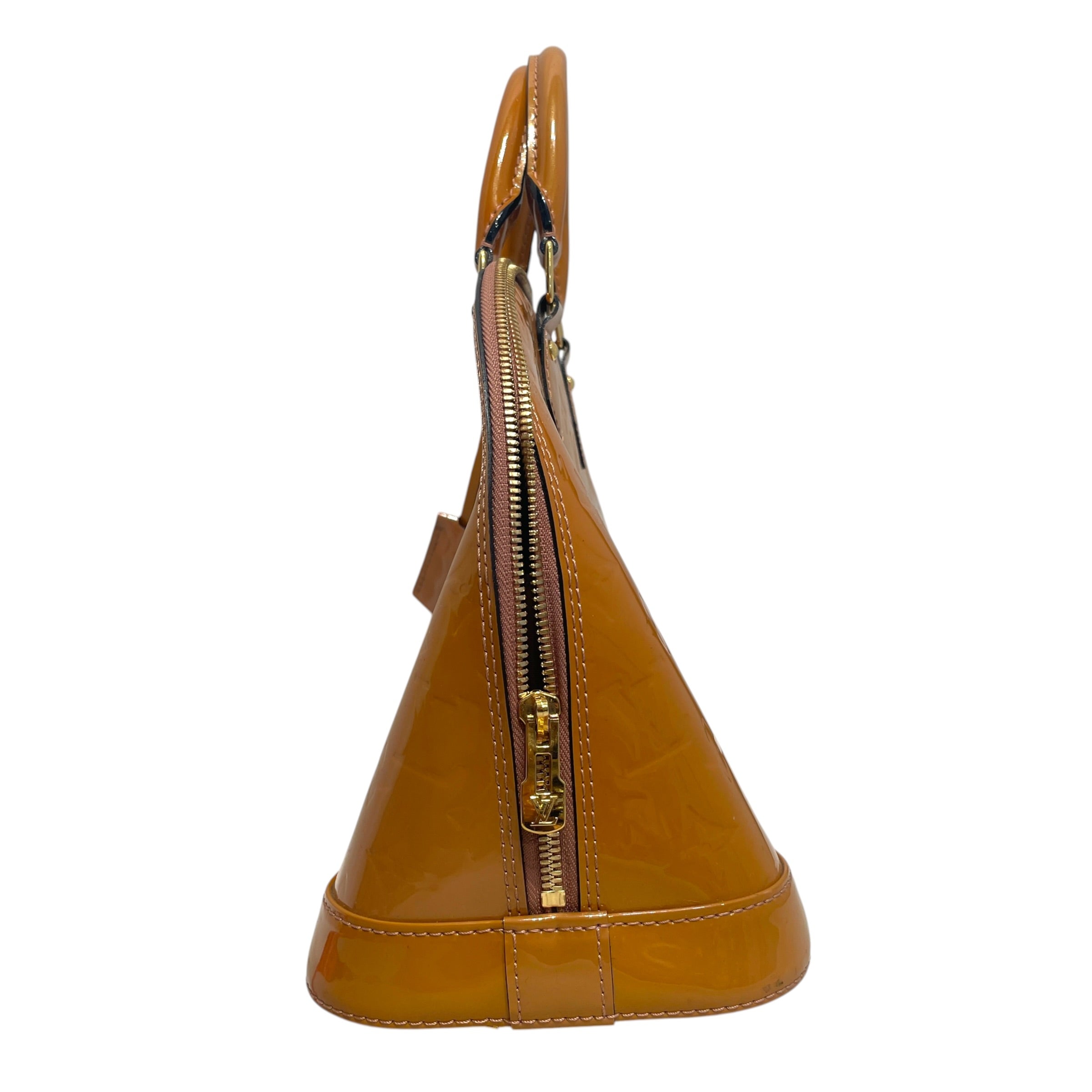 LOUIS VUITTON/Hand Bag/Monogram/Leather/CML/Monogram Vernis Alma PM Bag view 2
