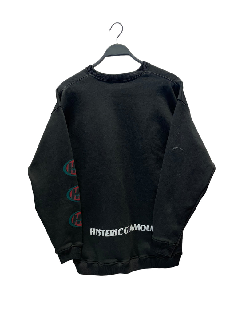 HYSTERIC GLAMOUR/Sweatshirt/FREE/Graphic/Cotton/BLK/ – 2nd STREET USA