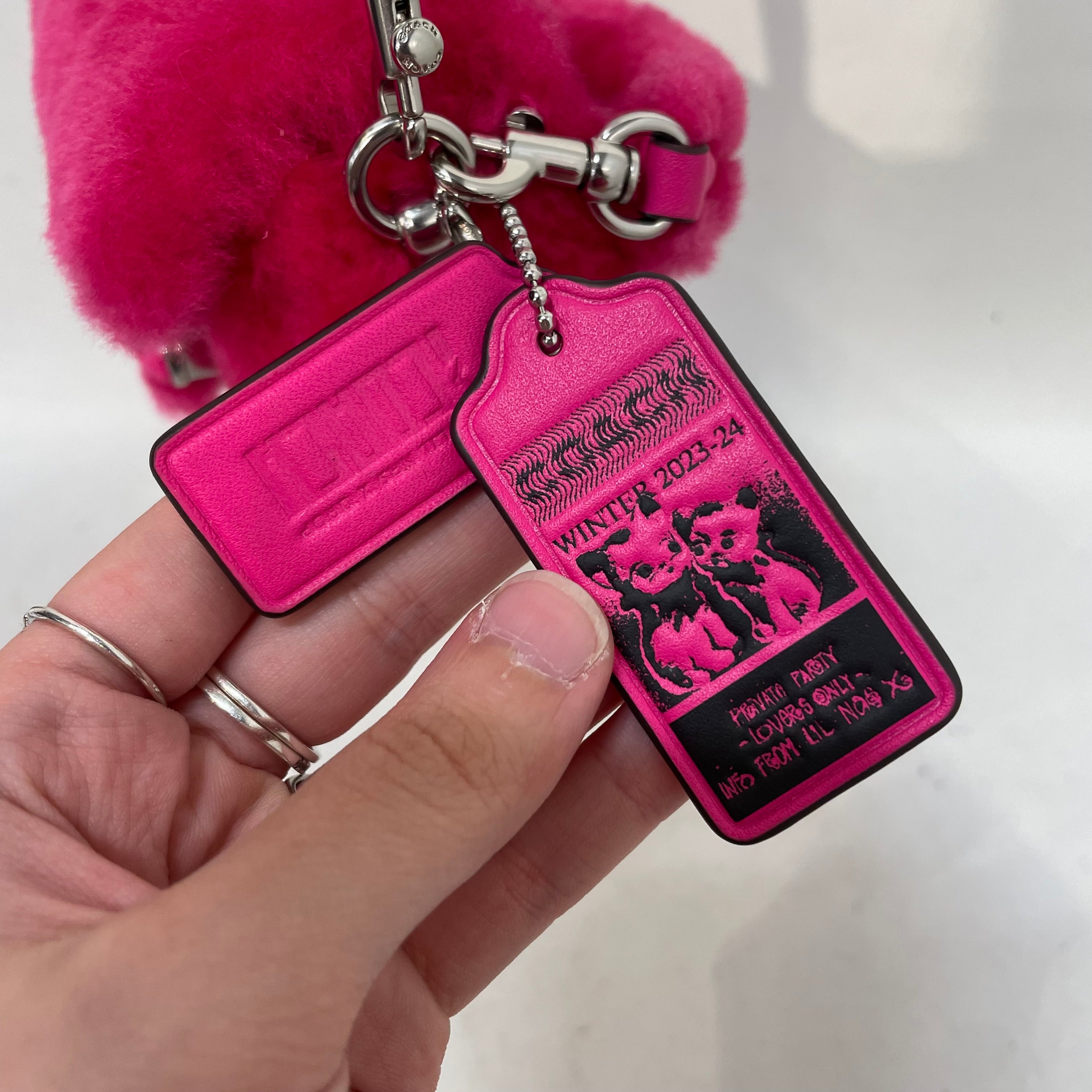 COACH/Cross Body Bag/PNK/Lil Nas X Tabby 12 view 3