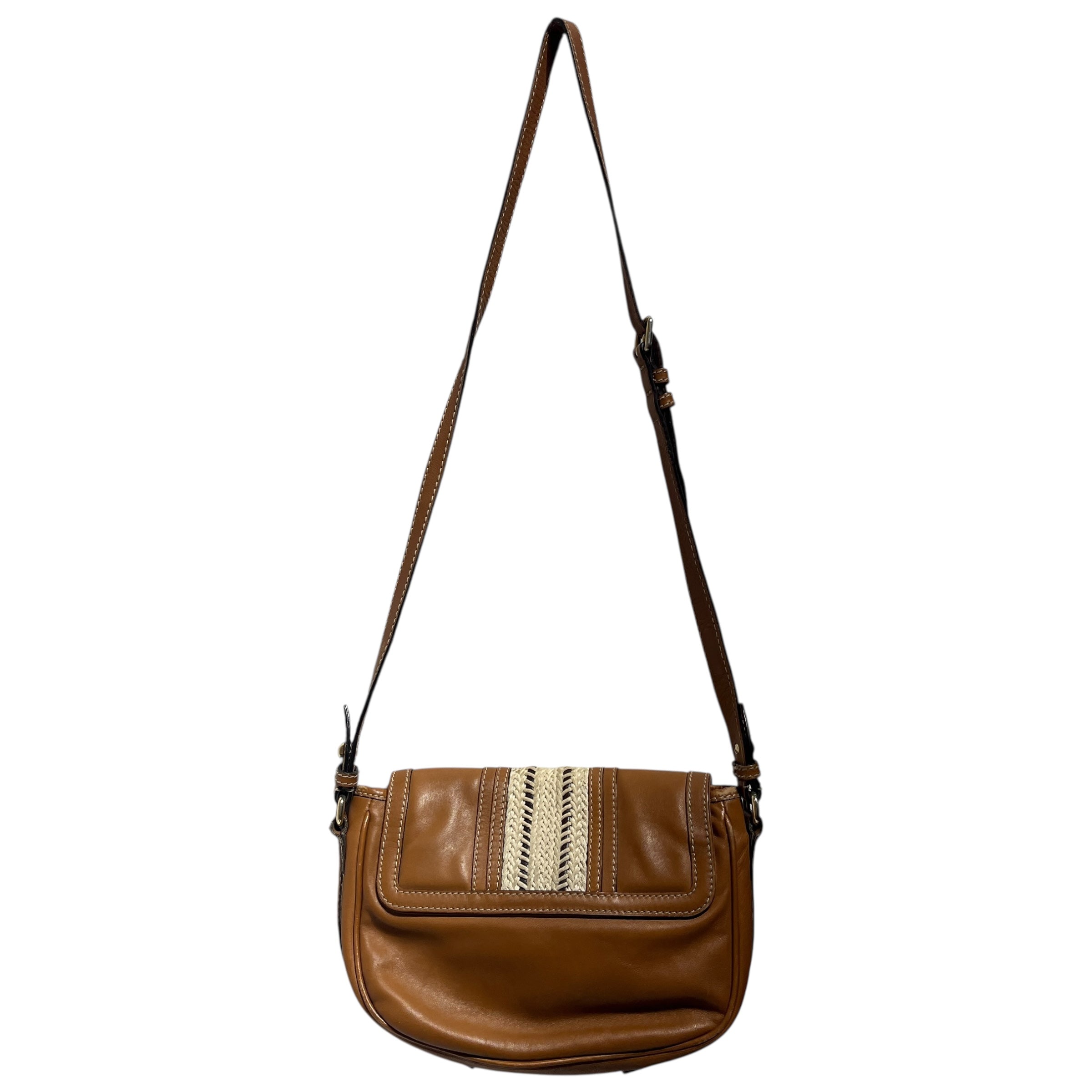BURBERRY/Cross Body Bag/Leather/CML/BRAIDED BUCKLE view 3