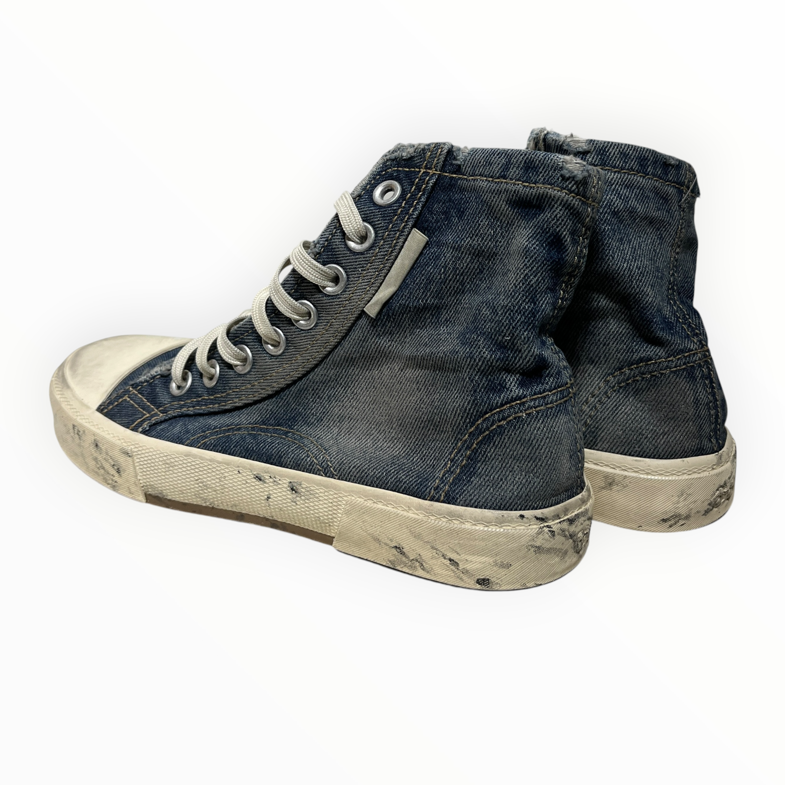 BALENCIAGA/Hi-Sneakers/US 8/Denim/IDG/paris high top view 2