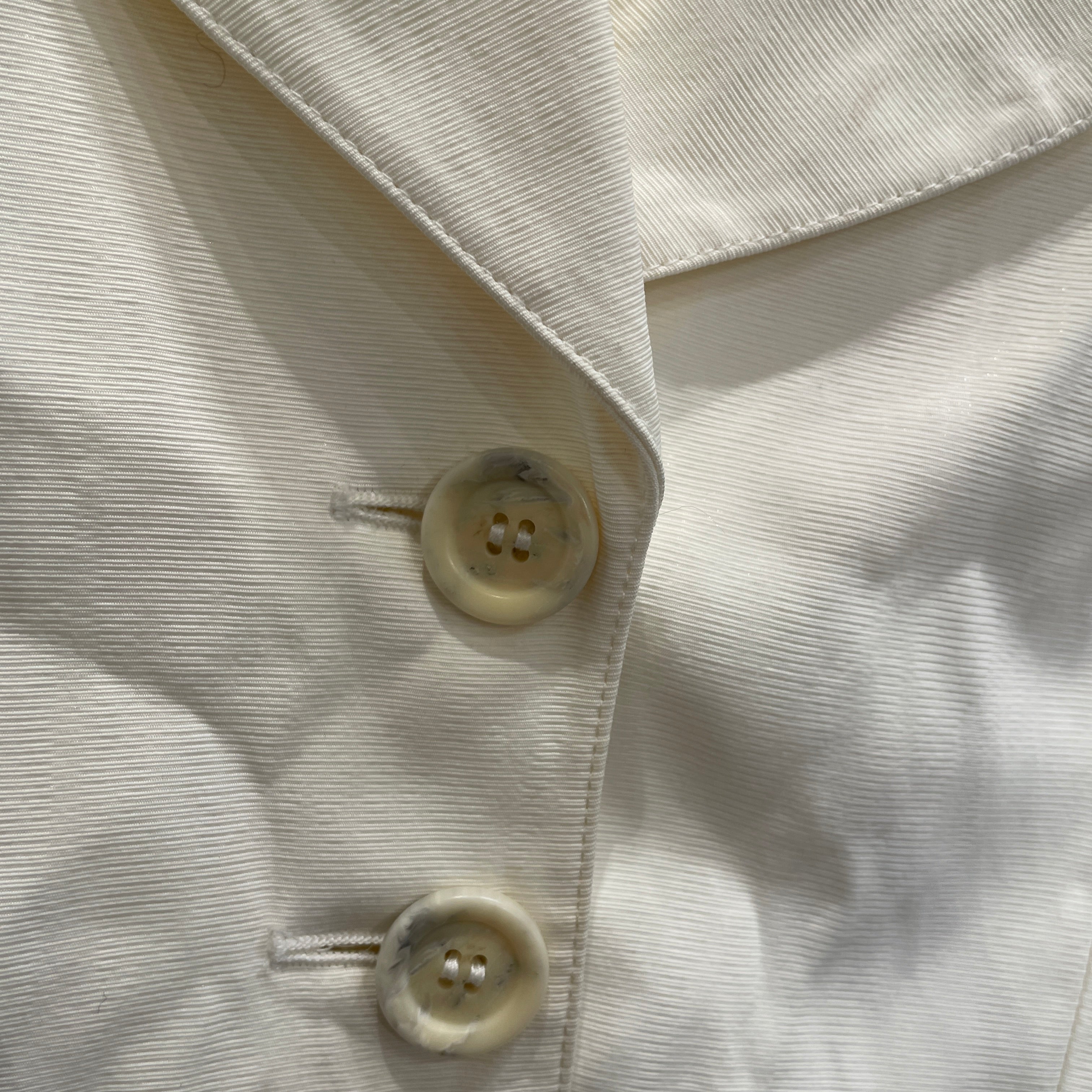 ANN DEMEULEMEESTER/Tailored Jkt/40/Cotton/WHT/ view 4