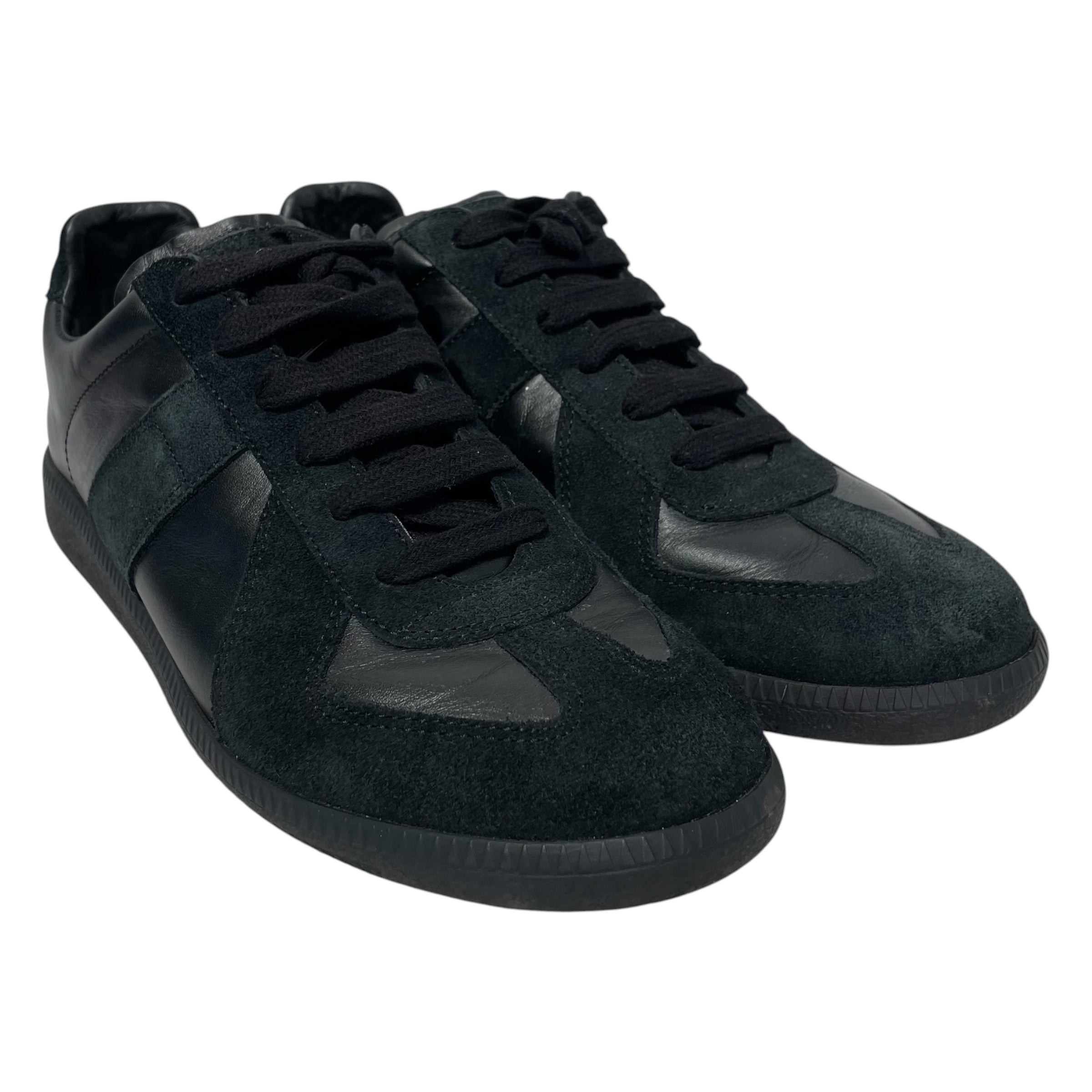 Maison Margiela/Low-Sneakers/EU 41/Leather/BLK/ view 1