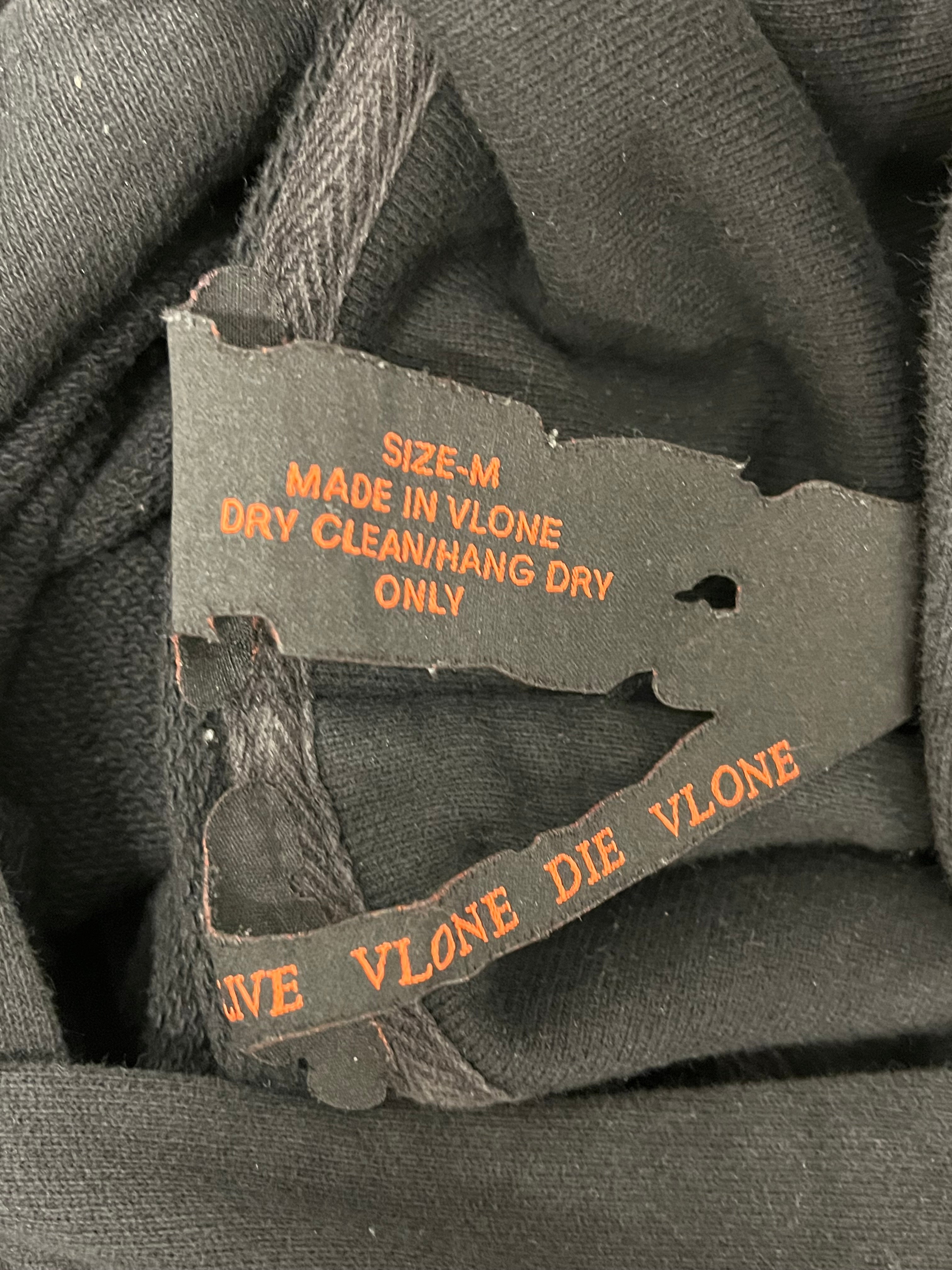 VLONE/Hoodie/M/Graphic/Cotton/BLK/ view 6