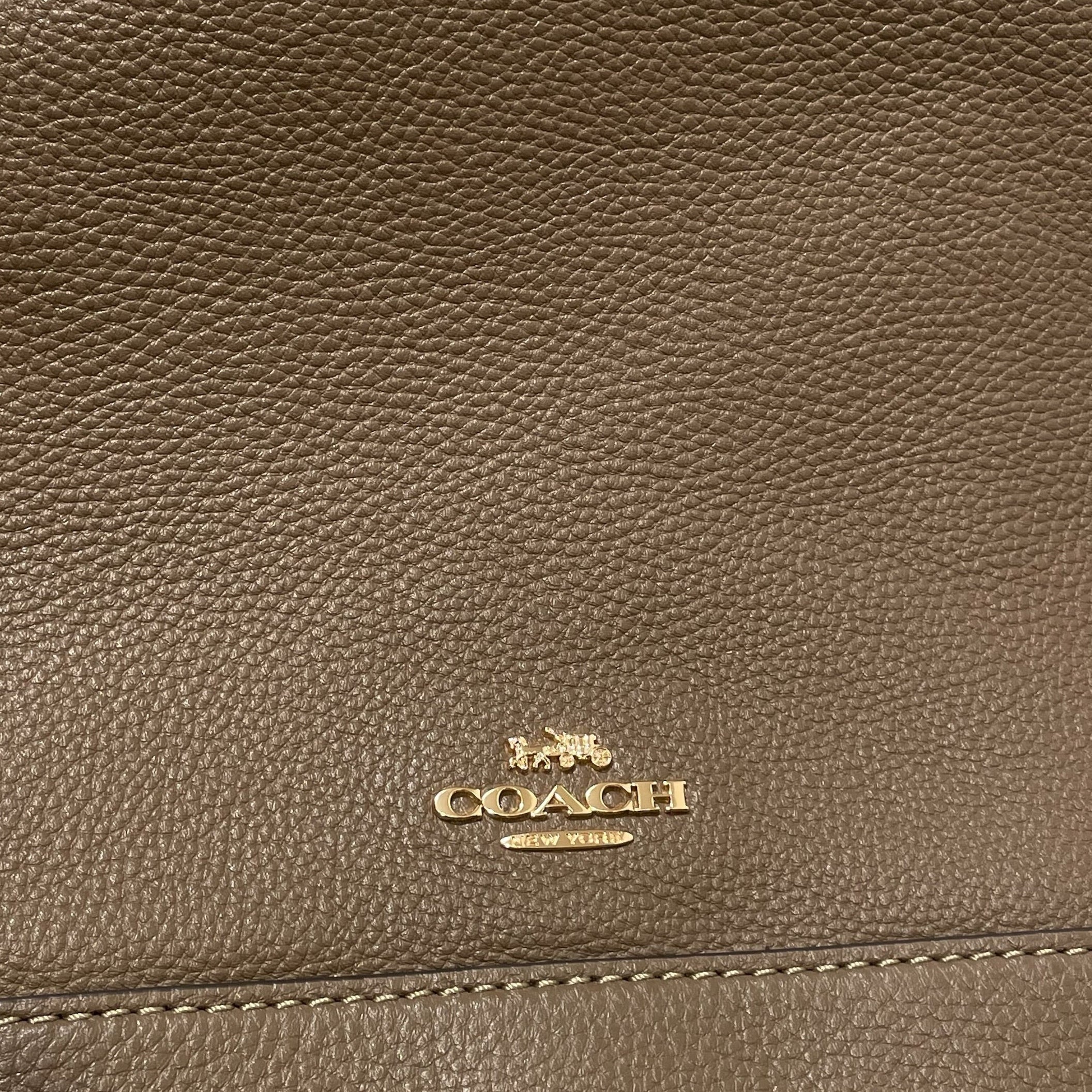 COACH/Basket Bag/Faux Leather/KHK/Jude Bag view 6