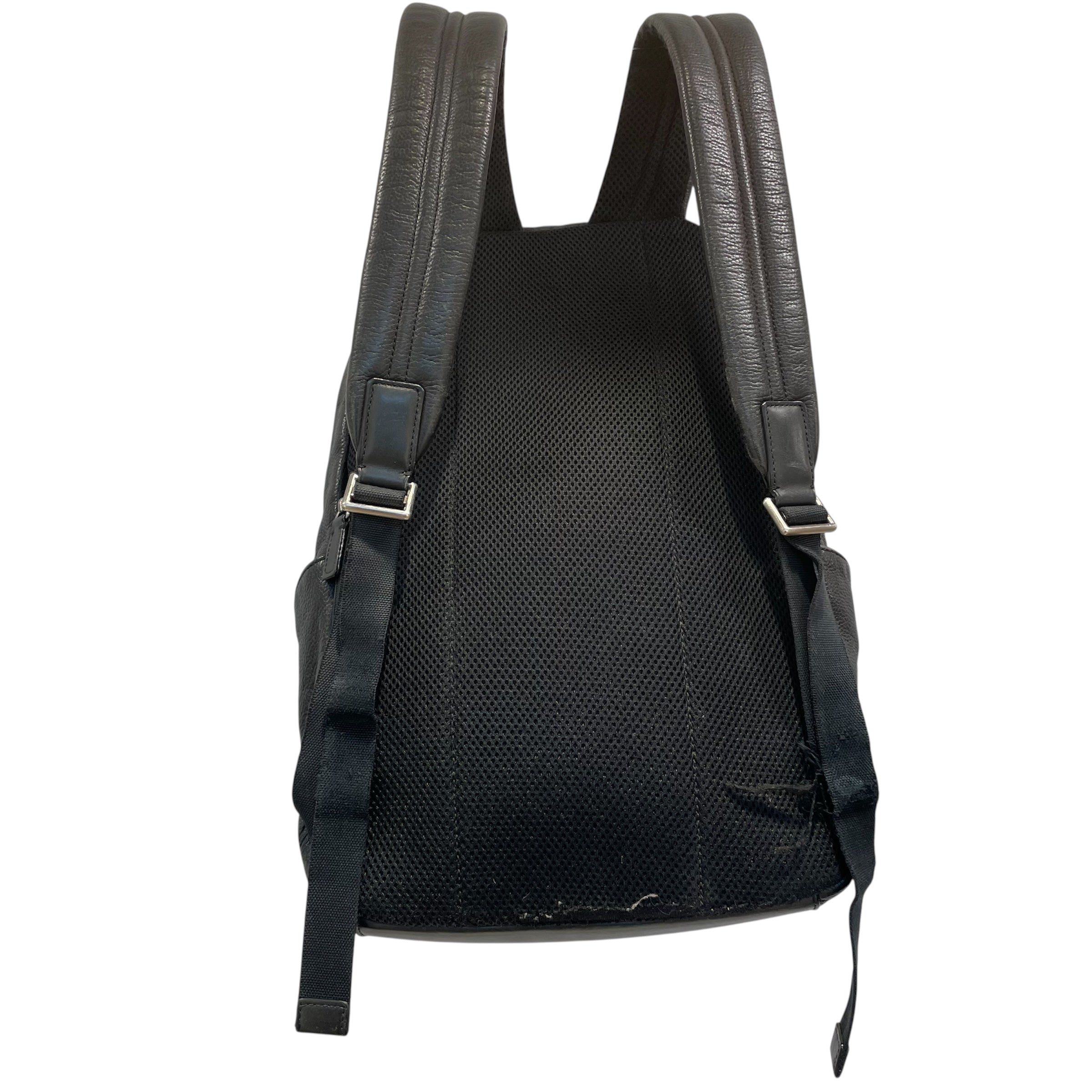 COACH/Backpack/Leather/BLK/VINTAGE BAG view 2