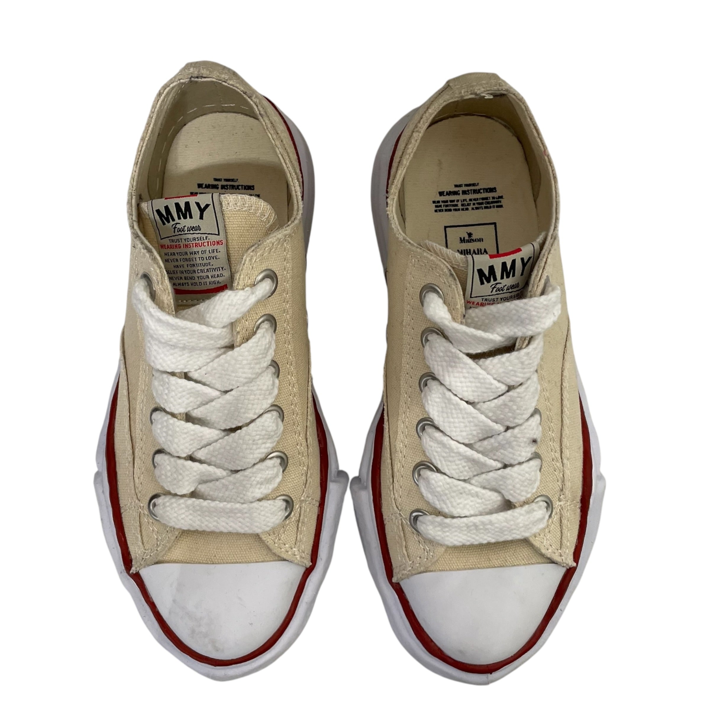MIHARA YASUHIRO/Low-Sneakers/EU 38/CRM/Peterson Sneaker view 4