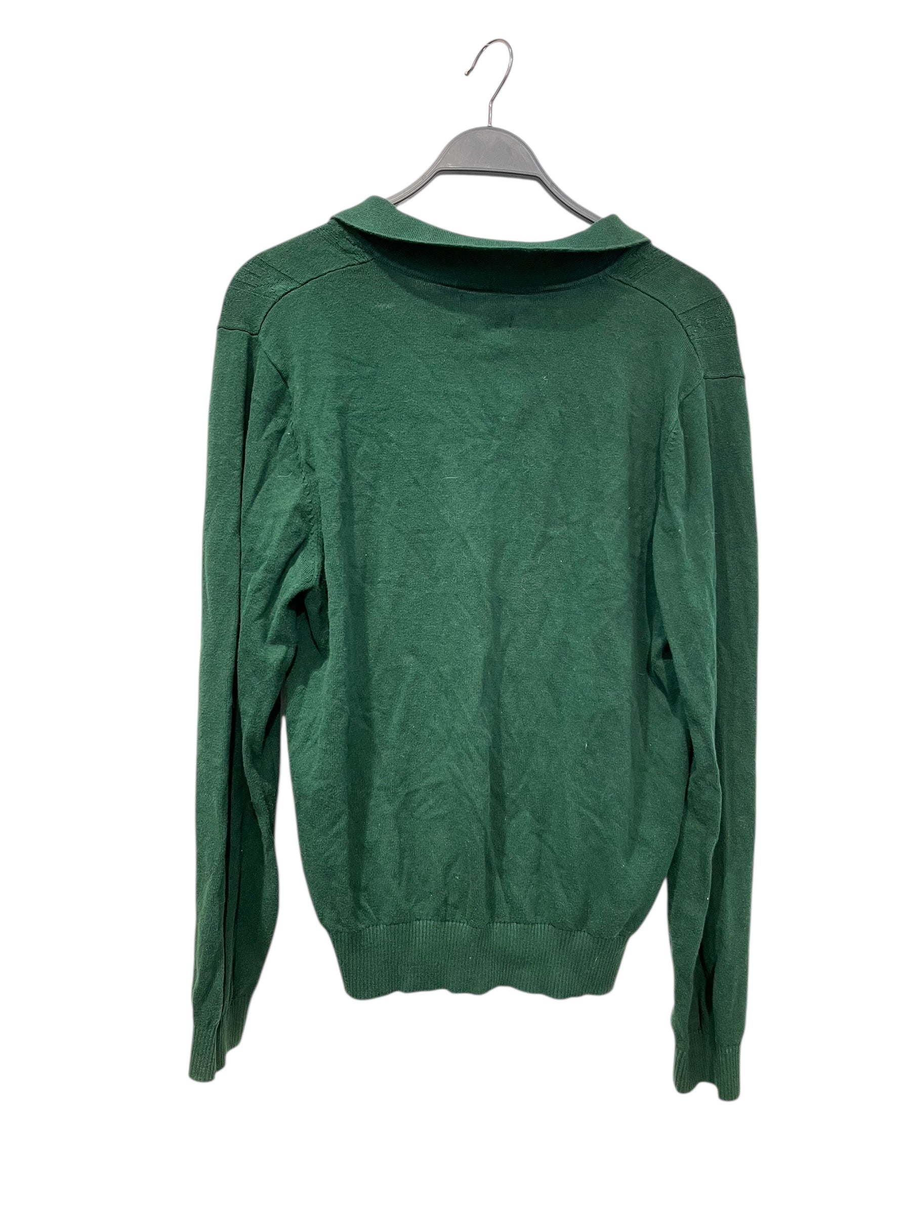 STUSSY/LS Shirt/M/Cotton/GRN/94974 Green LS Knit Polo view 2