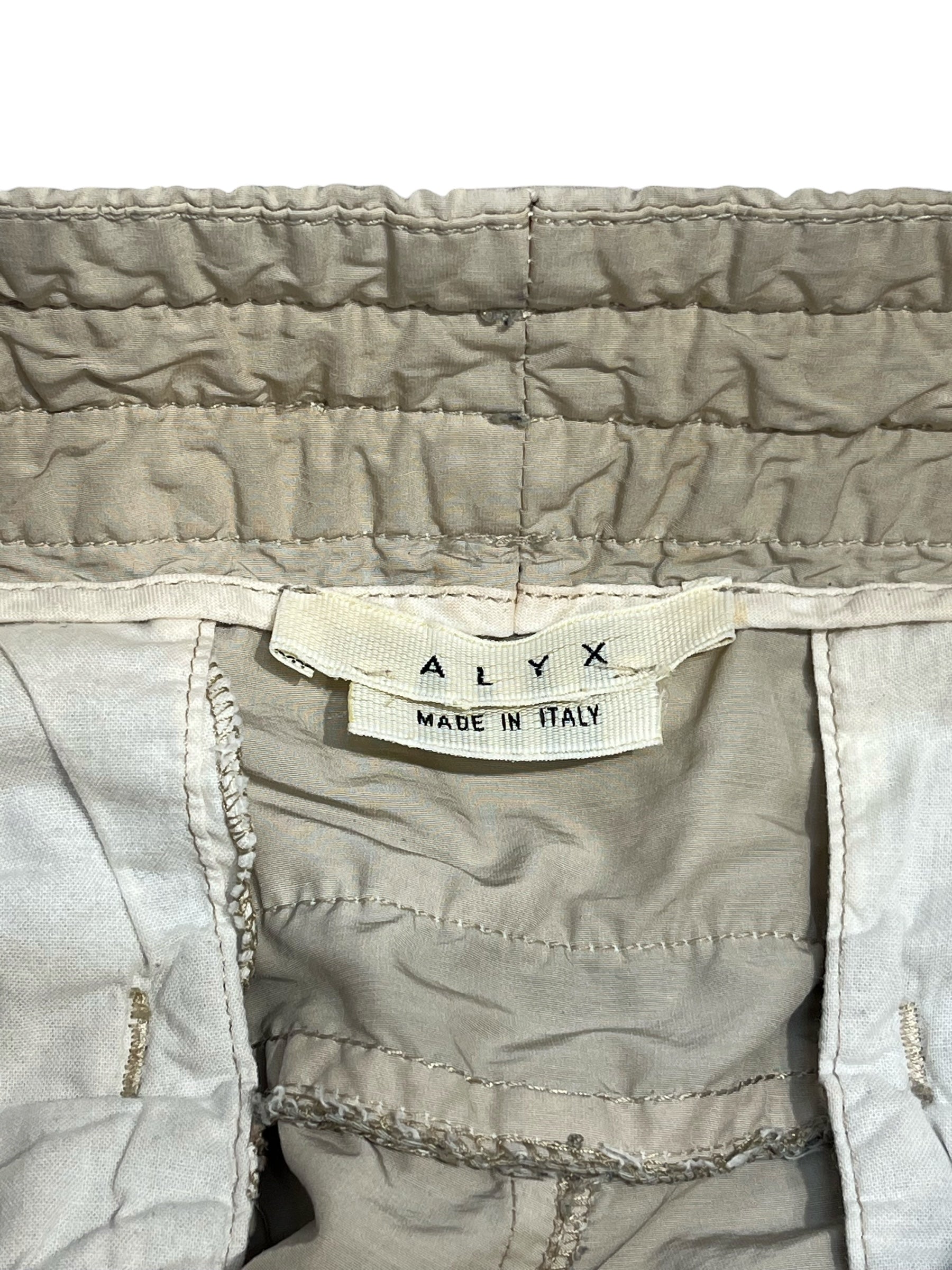 1017 ALYX 9SM(ALYX)/Pants/S/Cotton/BEG/STRETCH MANY POCKETS ZIPPER view 3