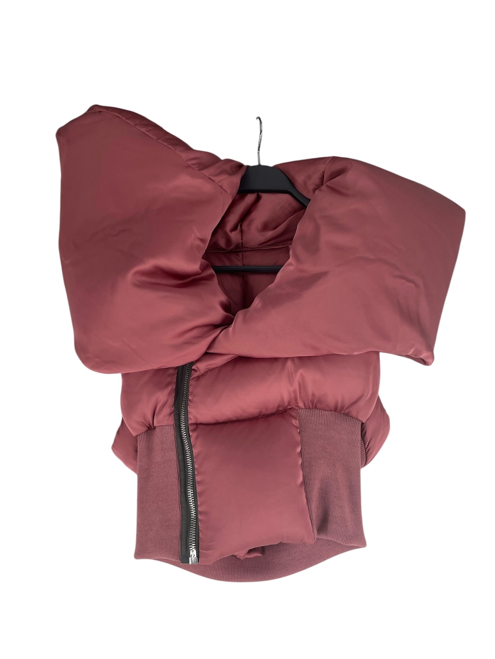 RICK OWENS DRKSHDW/Puffer Vest/4/Nylon/PNK/2621616391 Drkshdw Puffy Shldr view 1