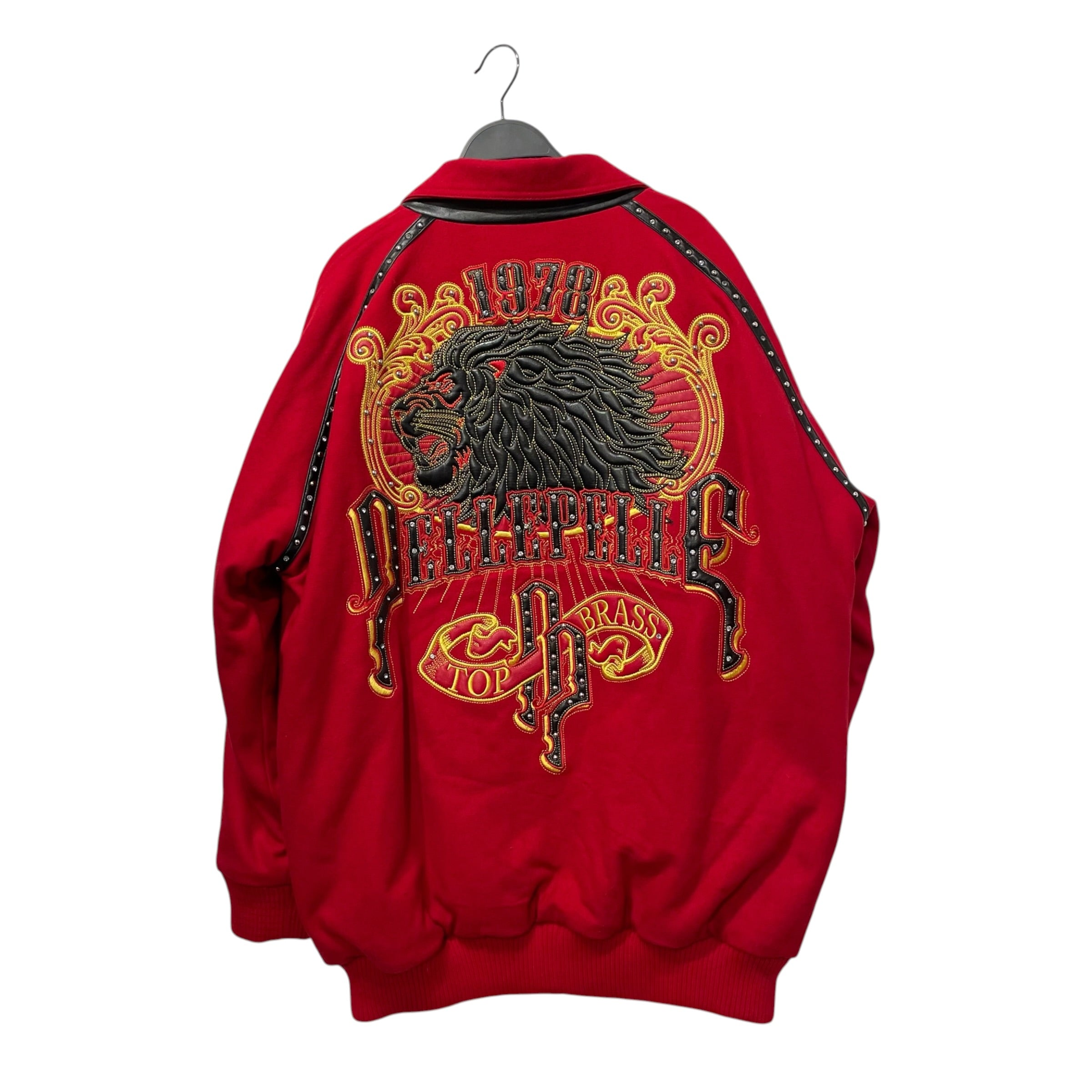 Pelle Pelle/Baseball Jkt/XXXXL/Wool/RED/ view 2