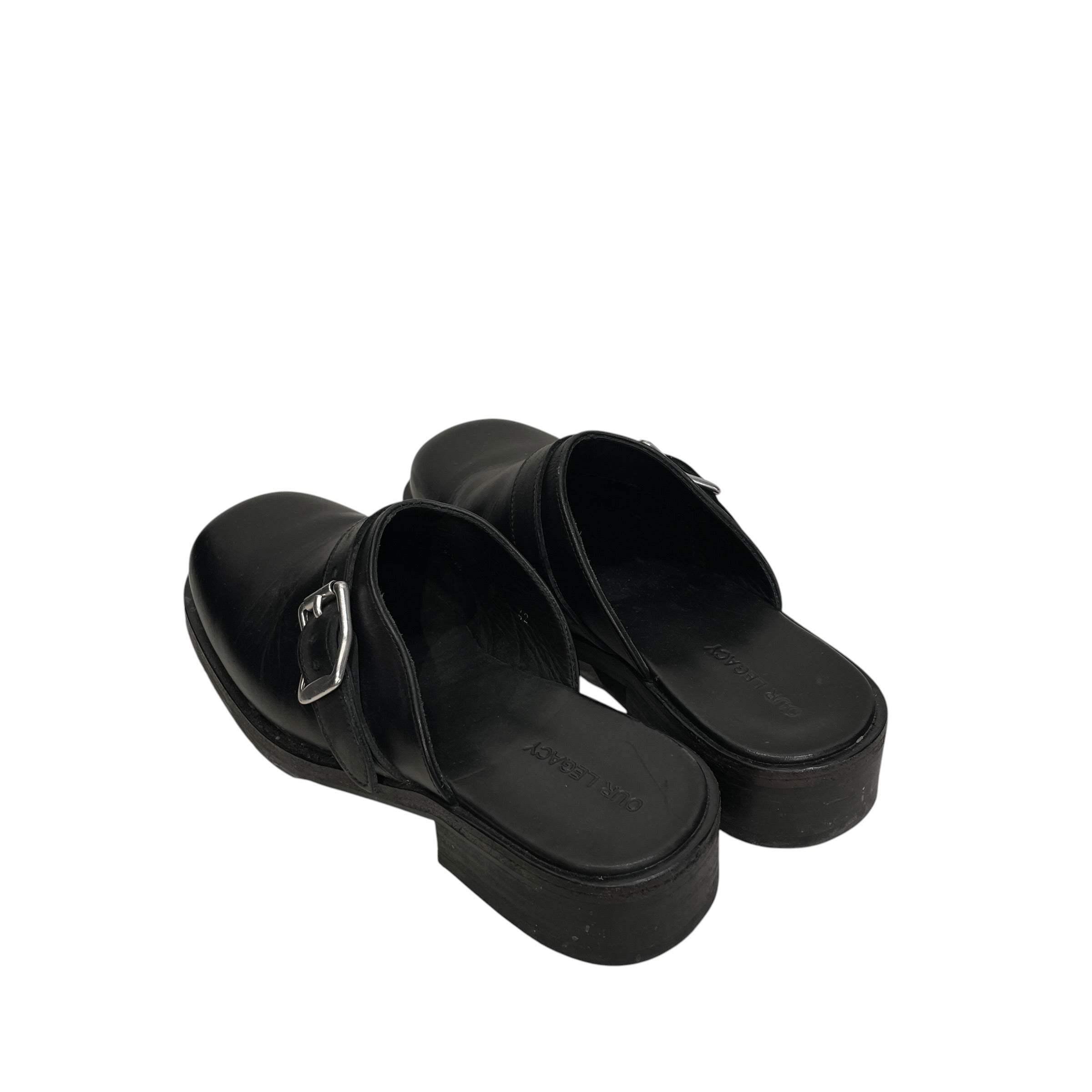 OUR LEGACY/Loafers/US 10/Leather/BLK/BUCKLE view 2