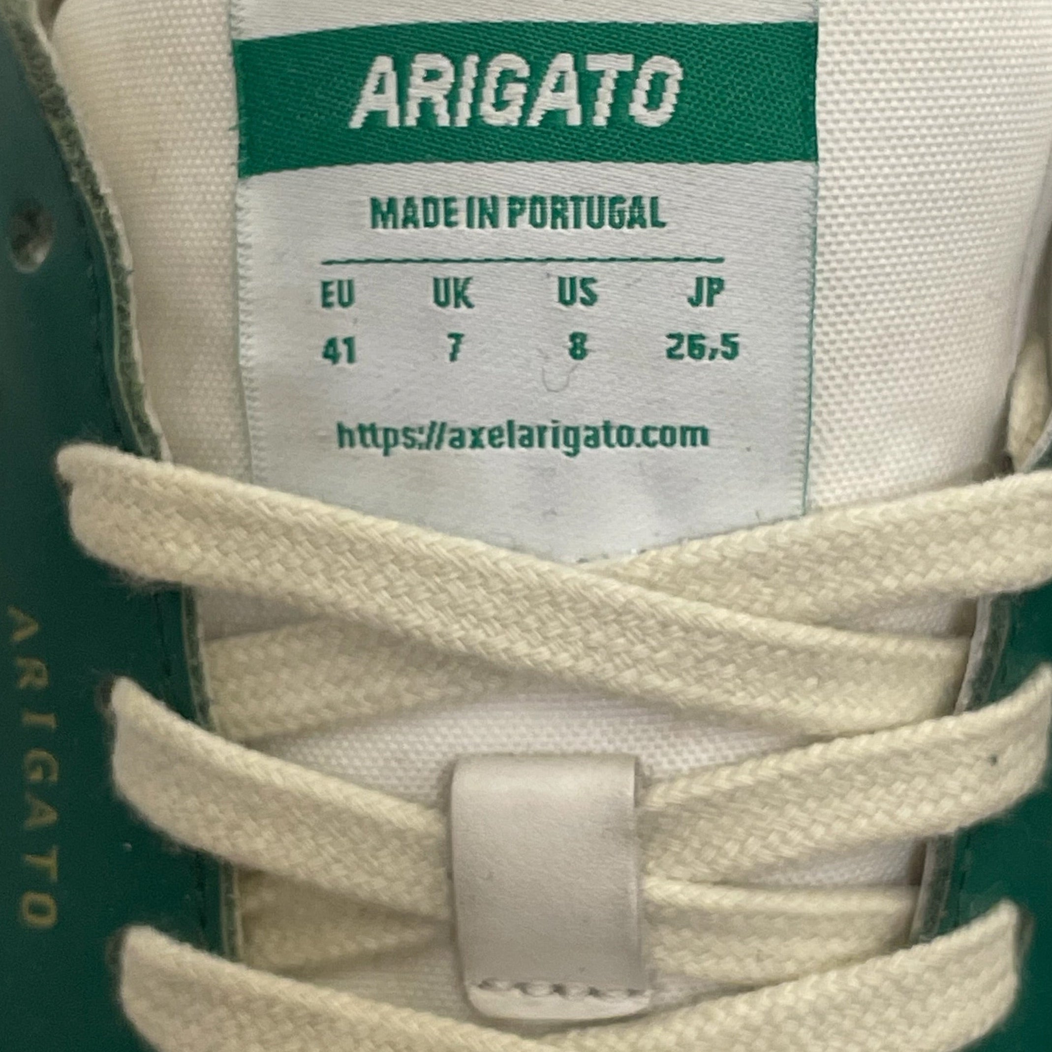 Axel Arigato/Low-Sneakers/US 8/Cotton/GRN/dice co view 5