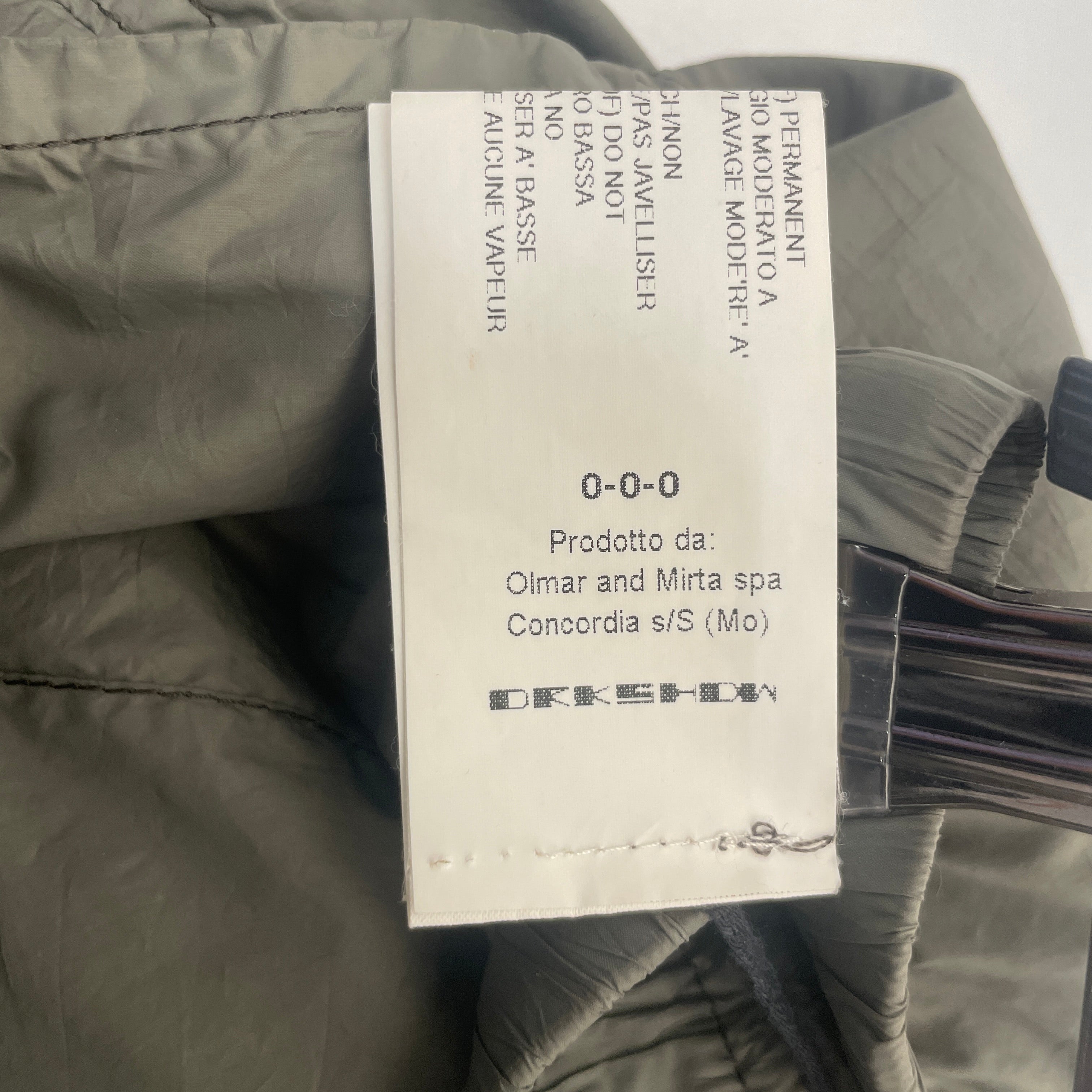 RICK OWENS DRKSHDW/Shorts/S/Nylon/GRN/ view 3