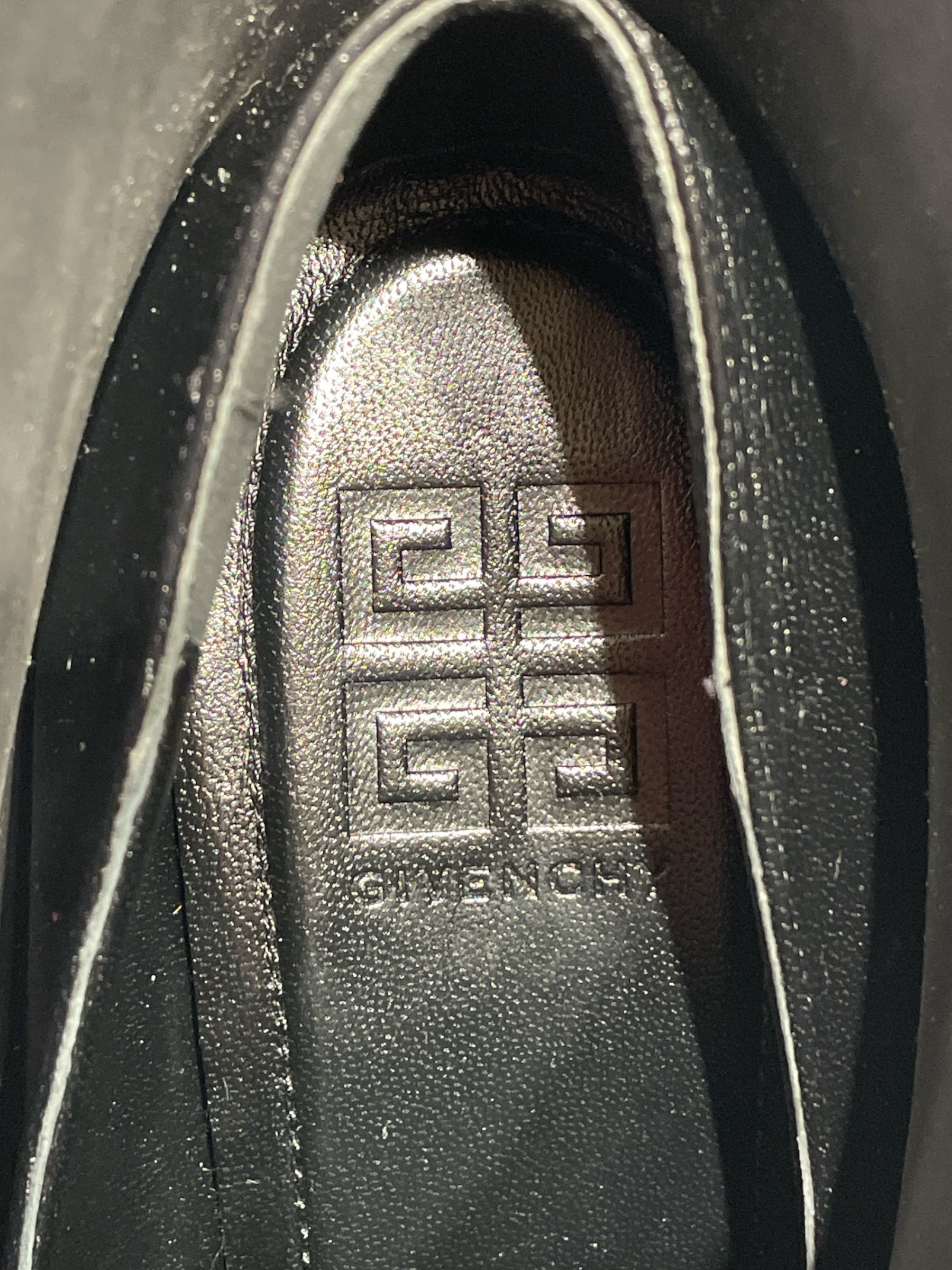 GIVENCHY/Heels/EU 38/BLK/Monumental Mallow Wedge view 3