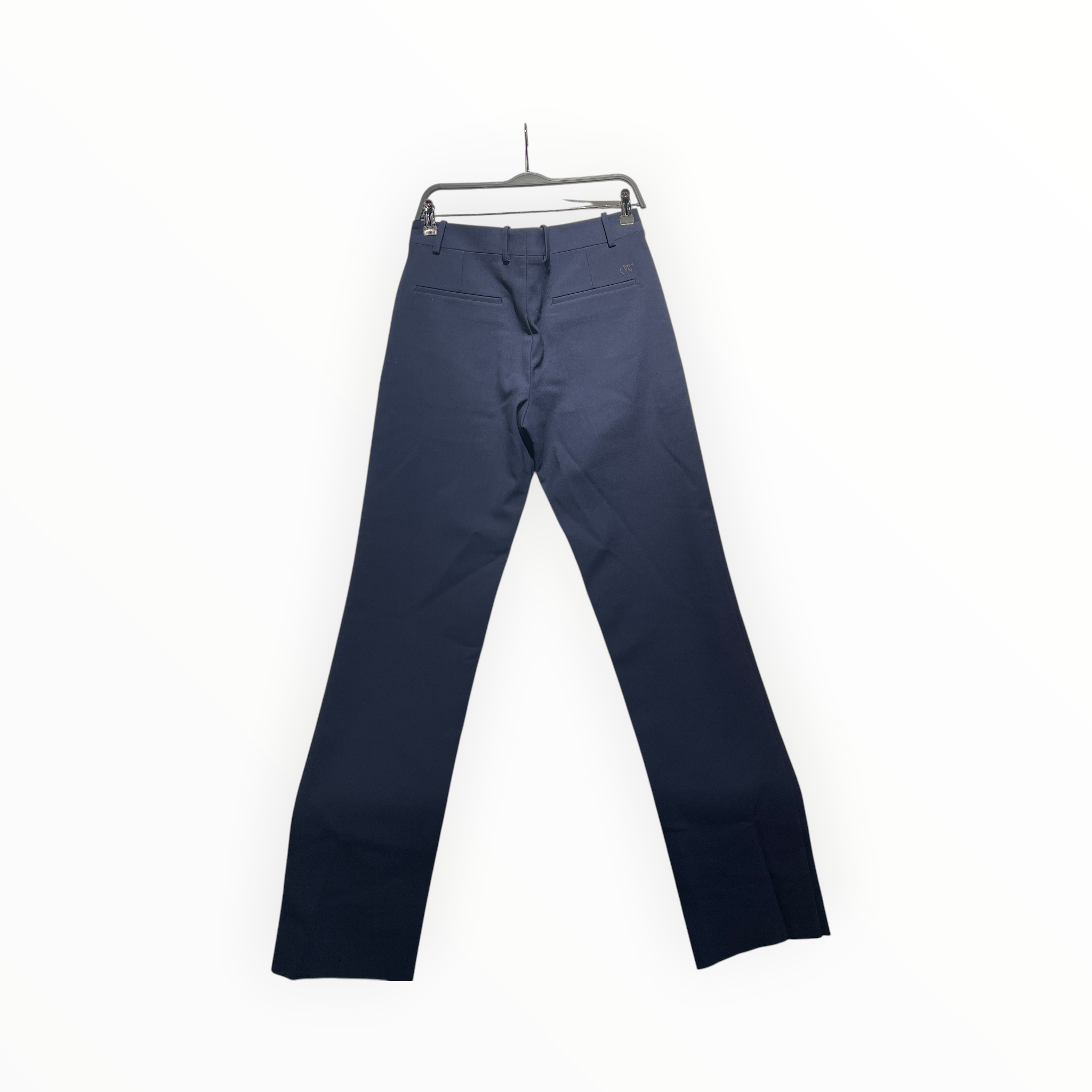 OFF-WHITE/Slacks/46/Cotton/NVY/ view 2