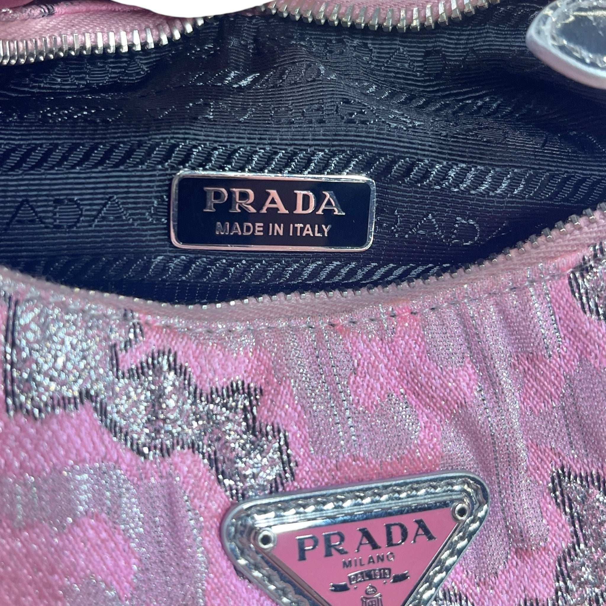 PRADA/Hand Bag/All Over Print/Cotton/PNK/RE-EDITION 2000 view 5