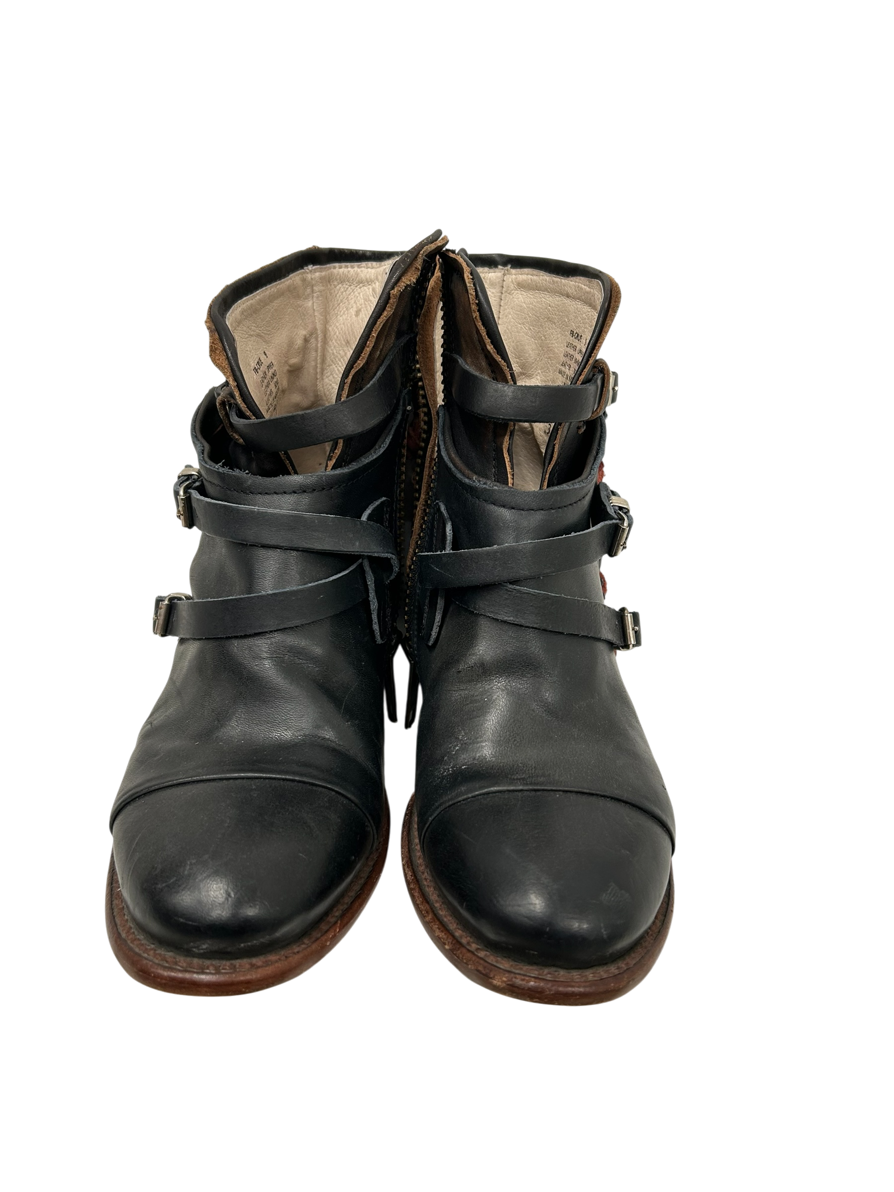 steven crue /Boots/US 9/Leather/BLK/freebird view 3