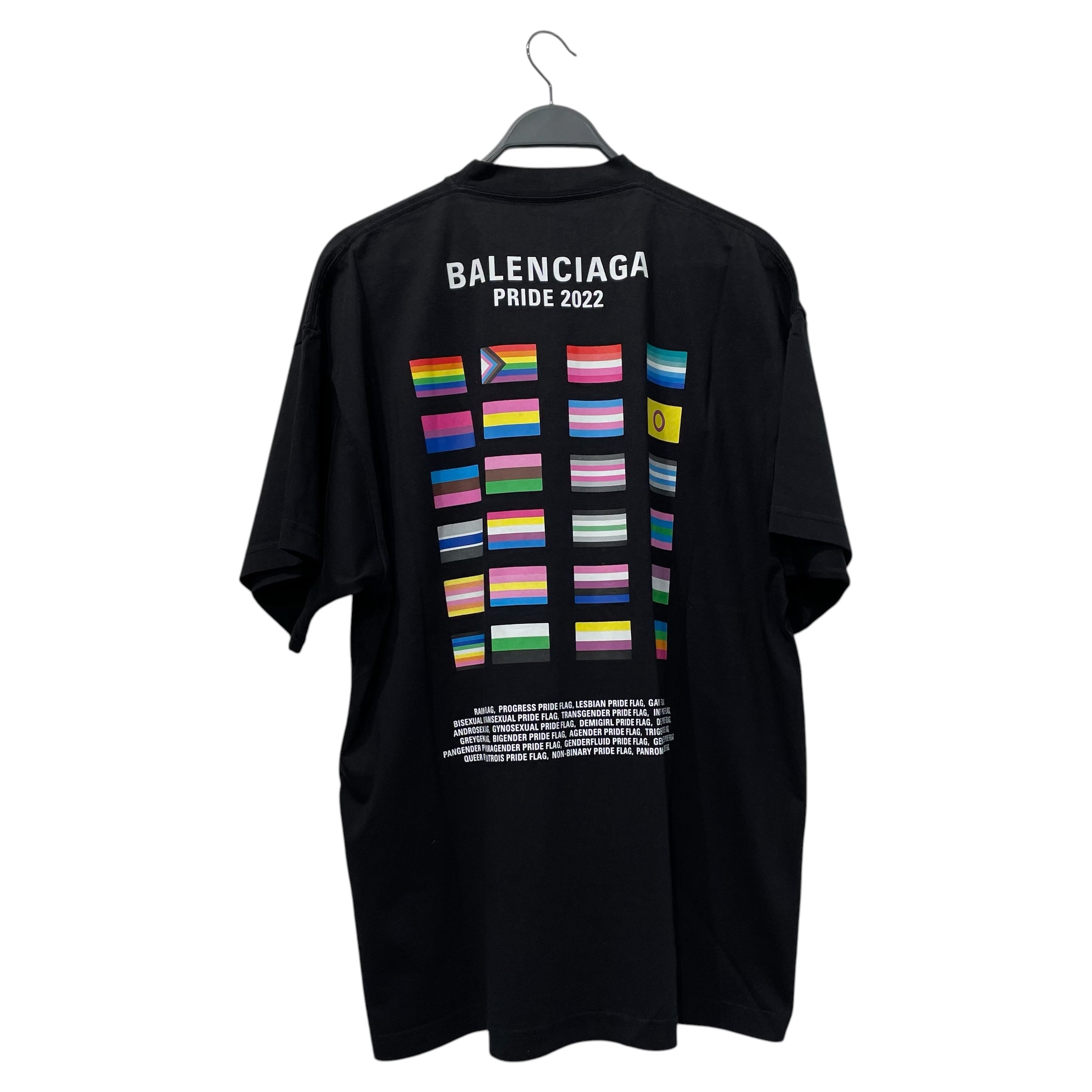 BALENCIAGA/T-Shirt/1/Cotton/BLK/boy girl