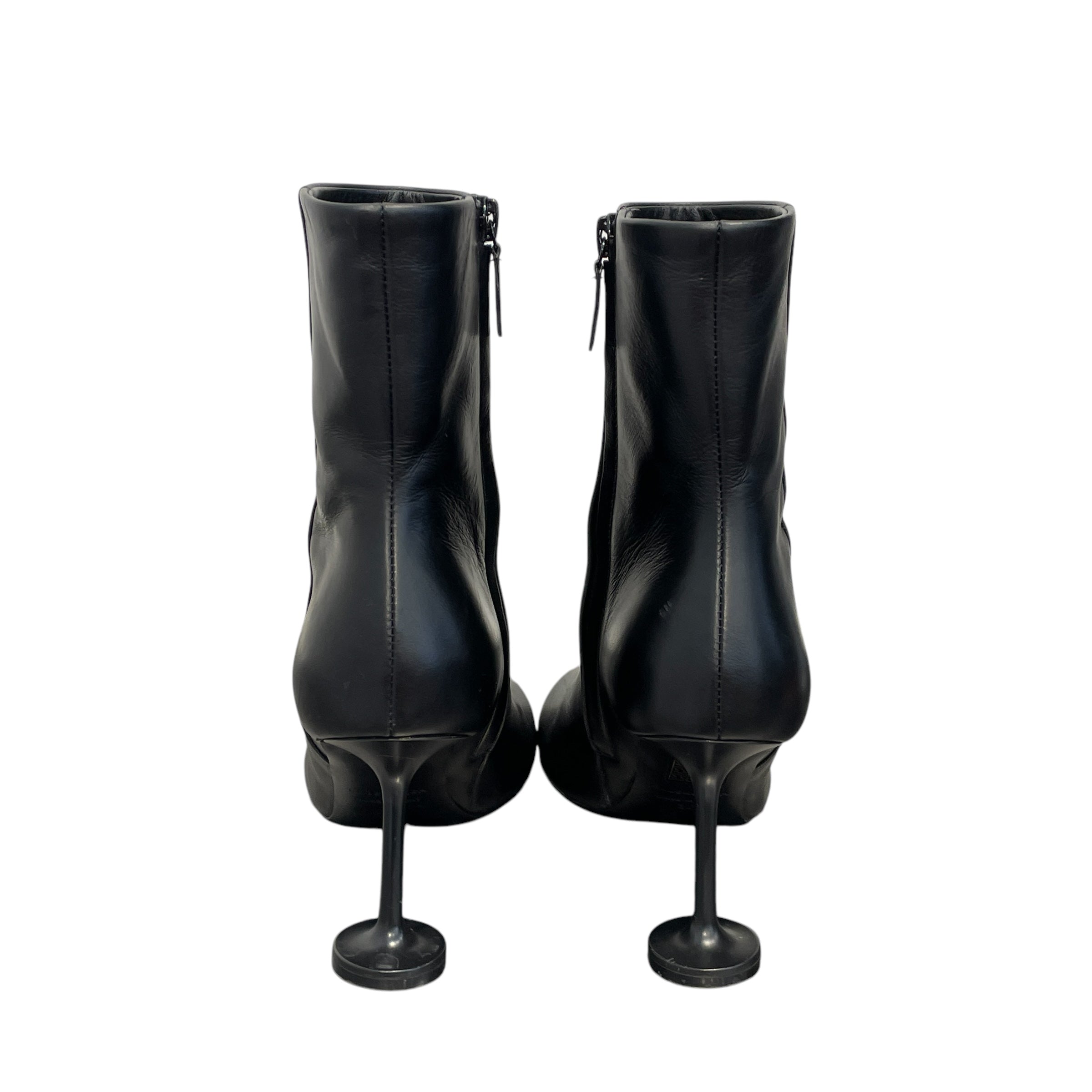 BALENCIAGA/Ankle Boots/EU 36/Leather/BLK/70193736 view 4