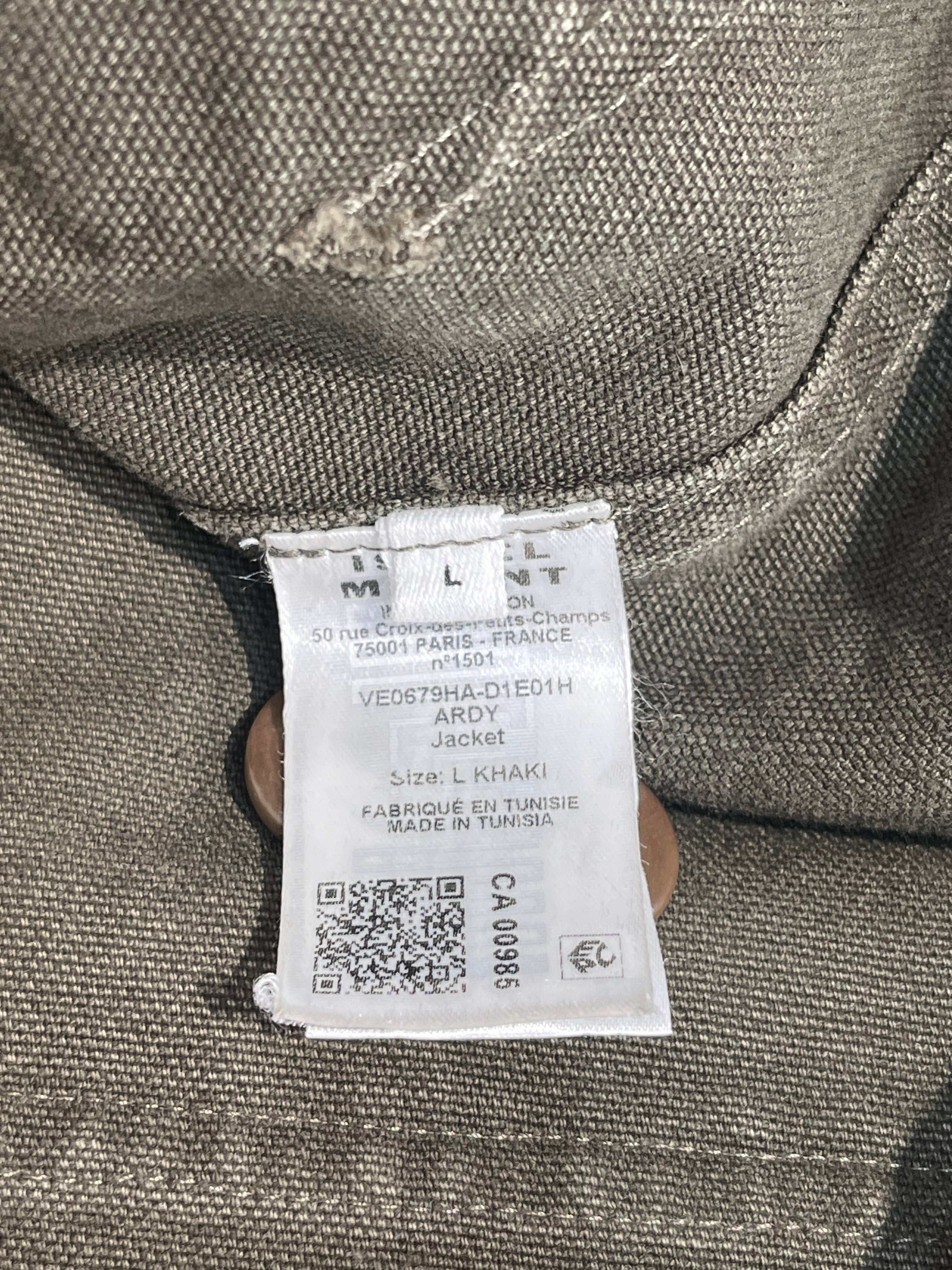 ISABEL MARANT/Denim Jkt/L/Cotton/GRN/ARDY OVERSIZE JACKET view 4
