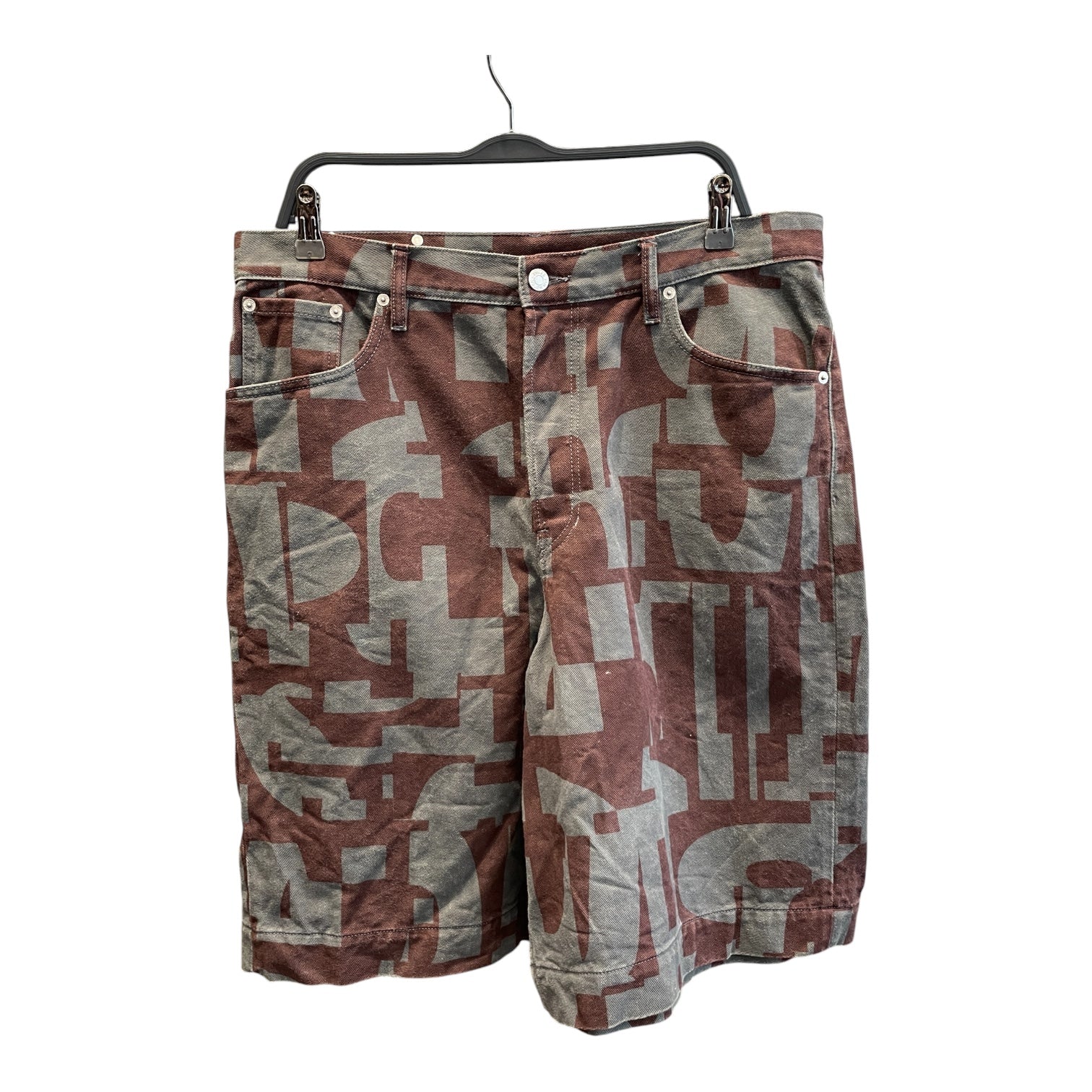 DRIES VAN NOTEN/Shorts/36/Cotton/MLT/All Over Print/DIGITAL PRINT SHORTS view 1