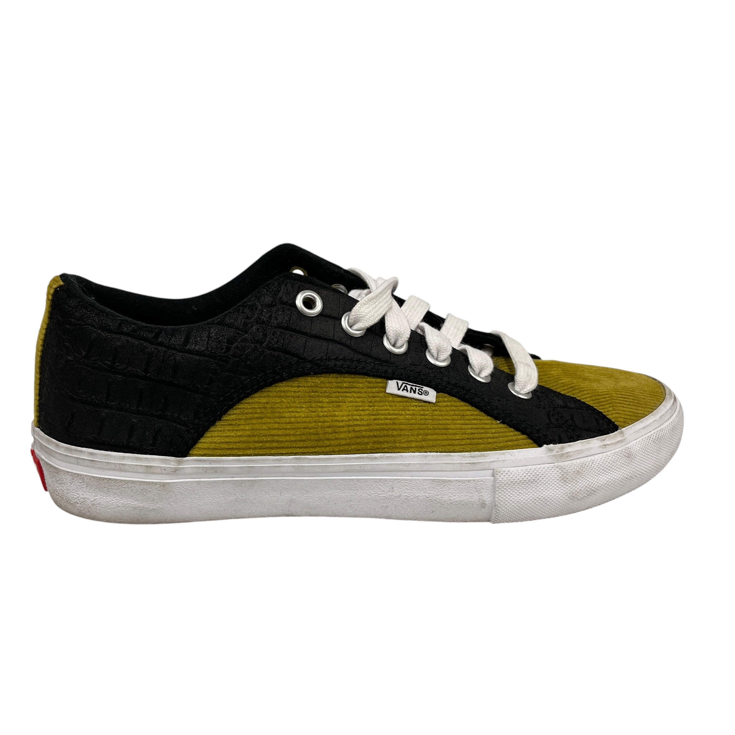 VANS/Supreme/Low-Sneakers/US 10/Cotton/YEL/Lampin Pro view 5