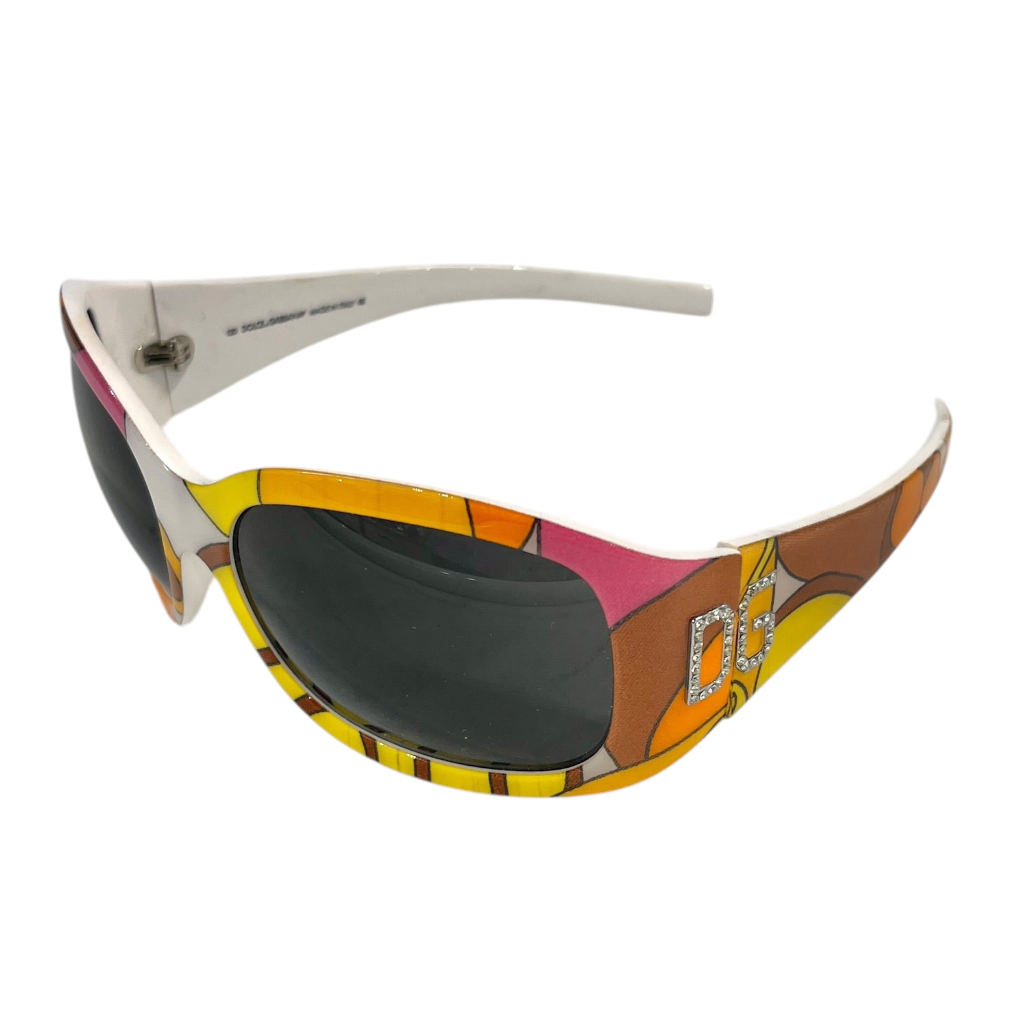 DOLCE&GABBANA/Sunglasses/Graphic/Plastic/MLT/L's/Y2K FLORAL PATTERN view 2