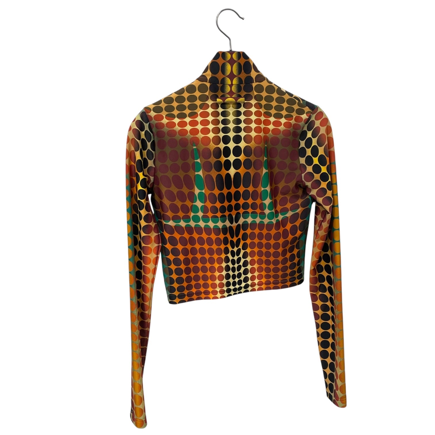 Jean Paul Gaultier/Blouse/S/Polka dot/Cotton/ORN/cyber dot zip up view 2