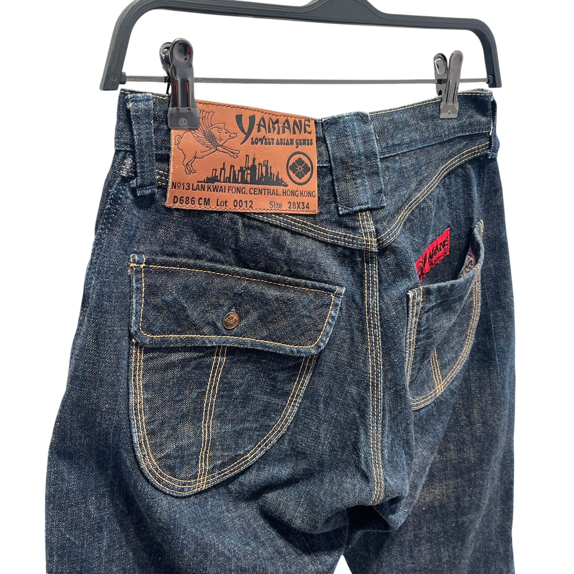 EVISU YAMANE/Straight Pants/28/Denim/NVY/Button Fly/Lovely Asian Genes Hong Kong view 10