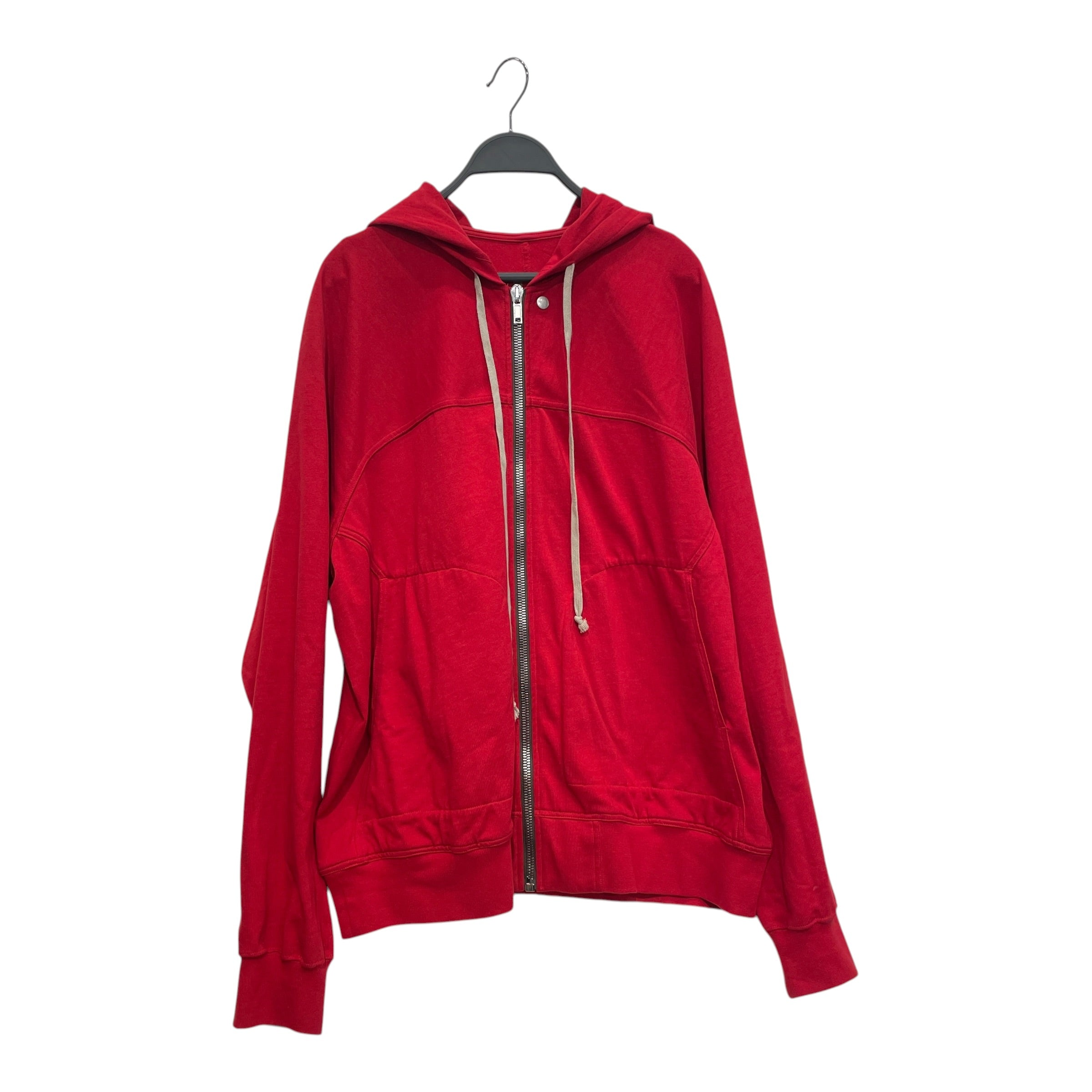 Rick Owens/Zip Up Hoodie/L/Cotton/RED/"LIDO" WINDBREAKER ZIP UP view 1
