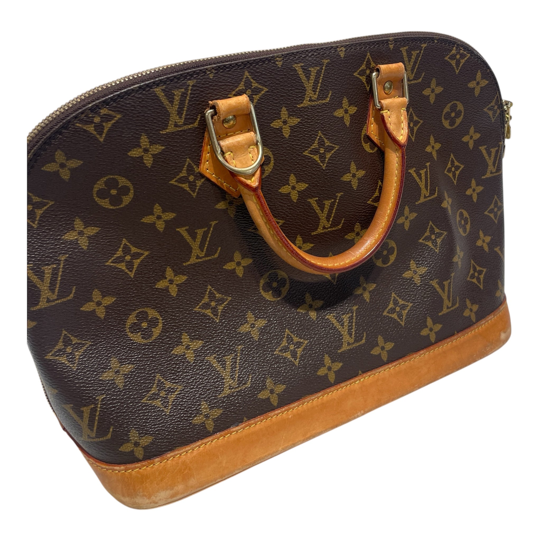 LOUIS VUITTON/Hand Bag/Monogram/Leather/BRW/ALMA PM view 5