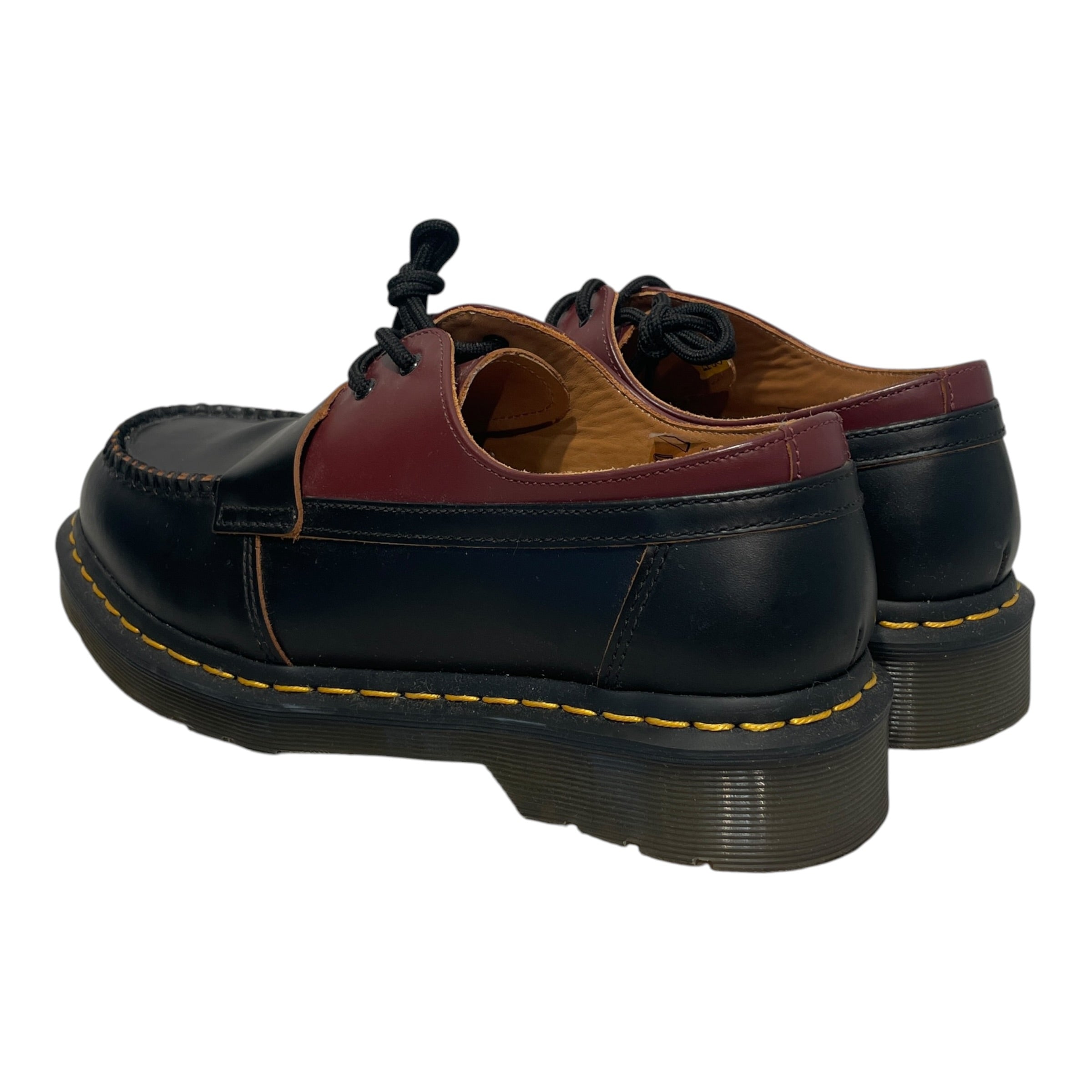 Dr.Martens/Maison Margiela/Deck Shoes/US 9/Leather/BLK/1461 Penton Mashup view 2