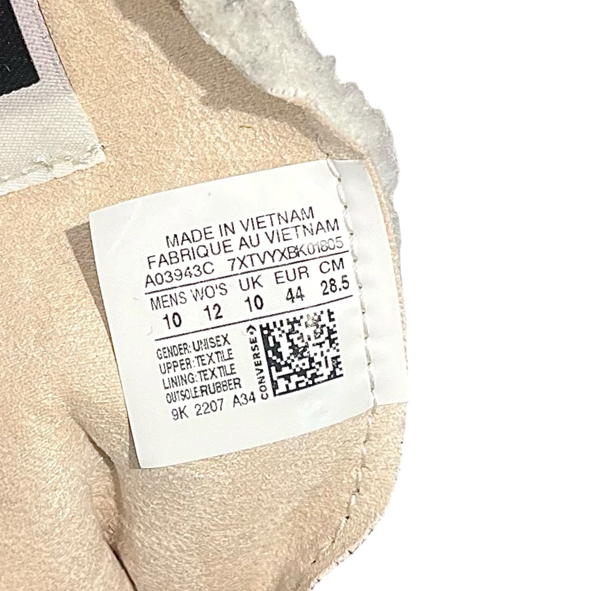 CONVERSE/RICK OWENS DRKSHDW/Hi-Sneakers/US 10/WHT/CHUCK HIGH view 7