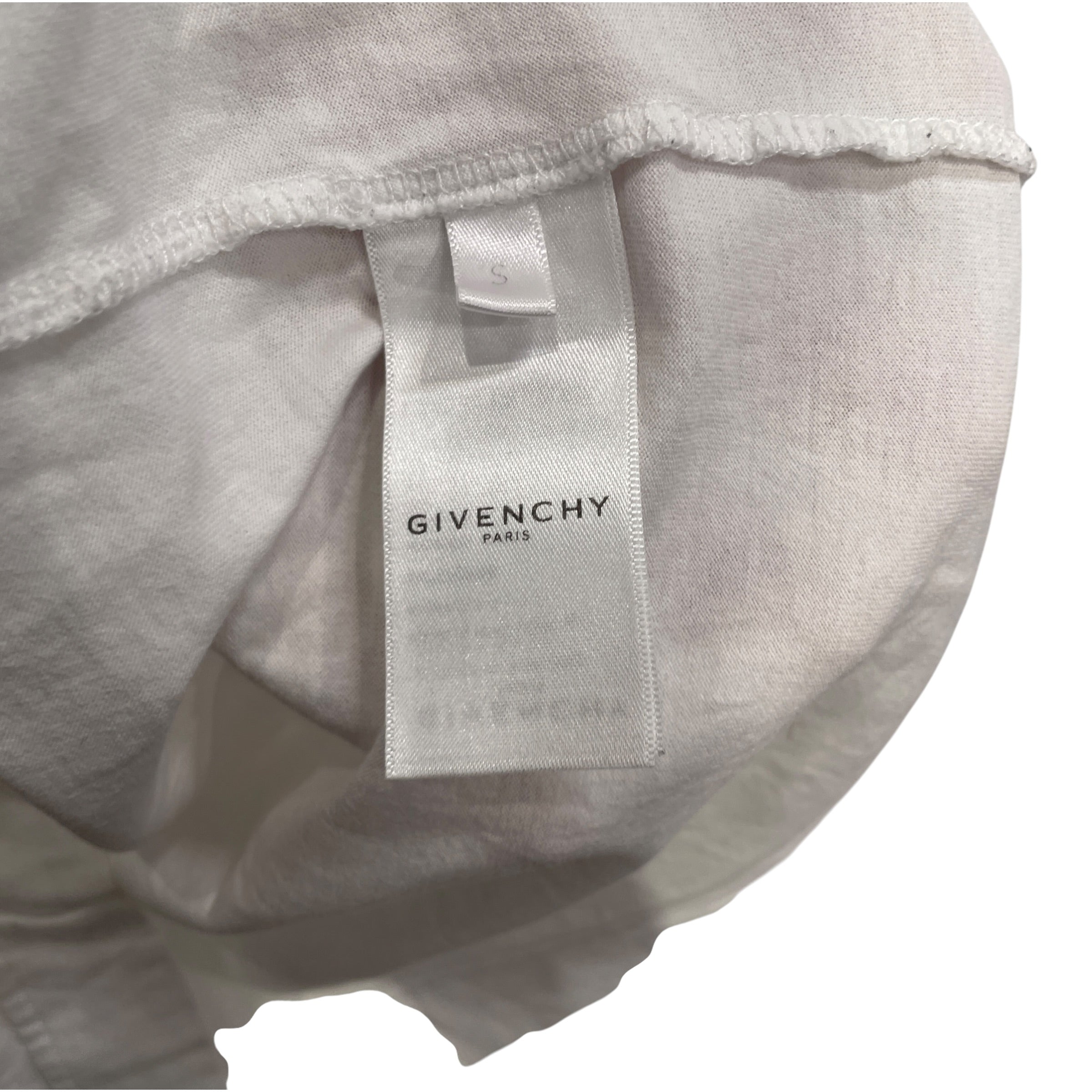 GIVENCHY/Tank Top/S/Cotton/WHT/STRAIT CUT COLLAR view 4