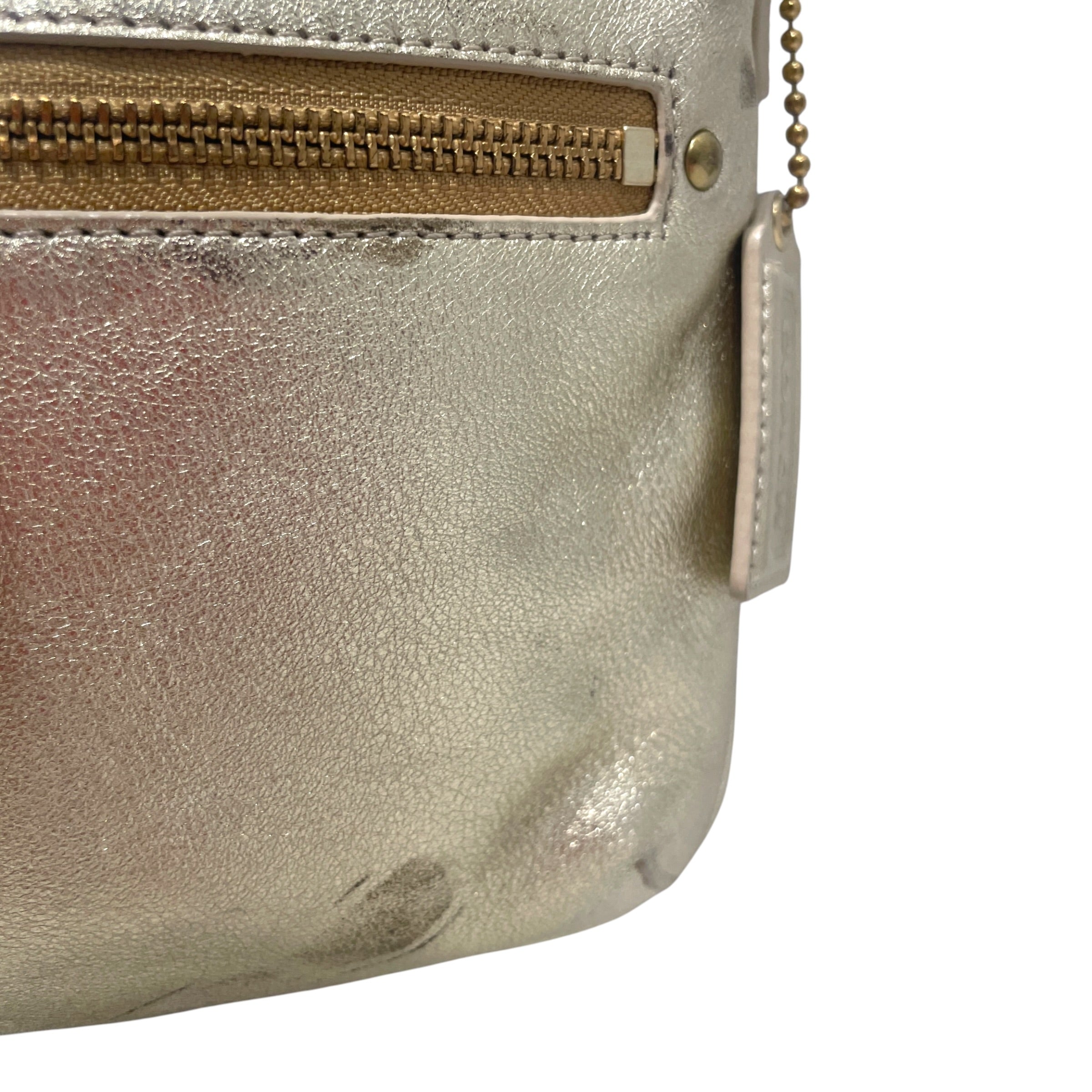 COACH/Hand Bag/Leather/GLD/Bridget Coach Legacy view 3
