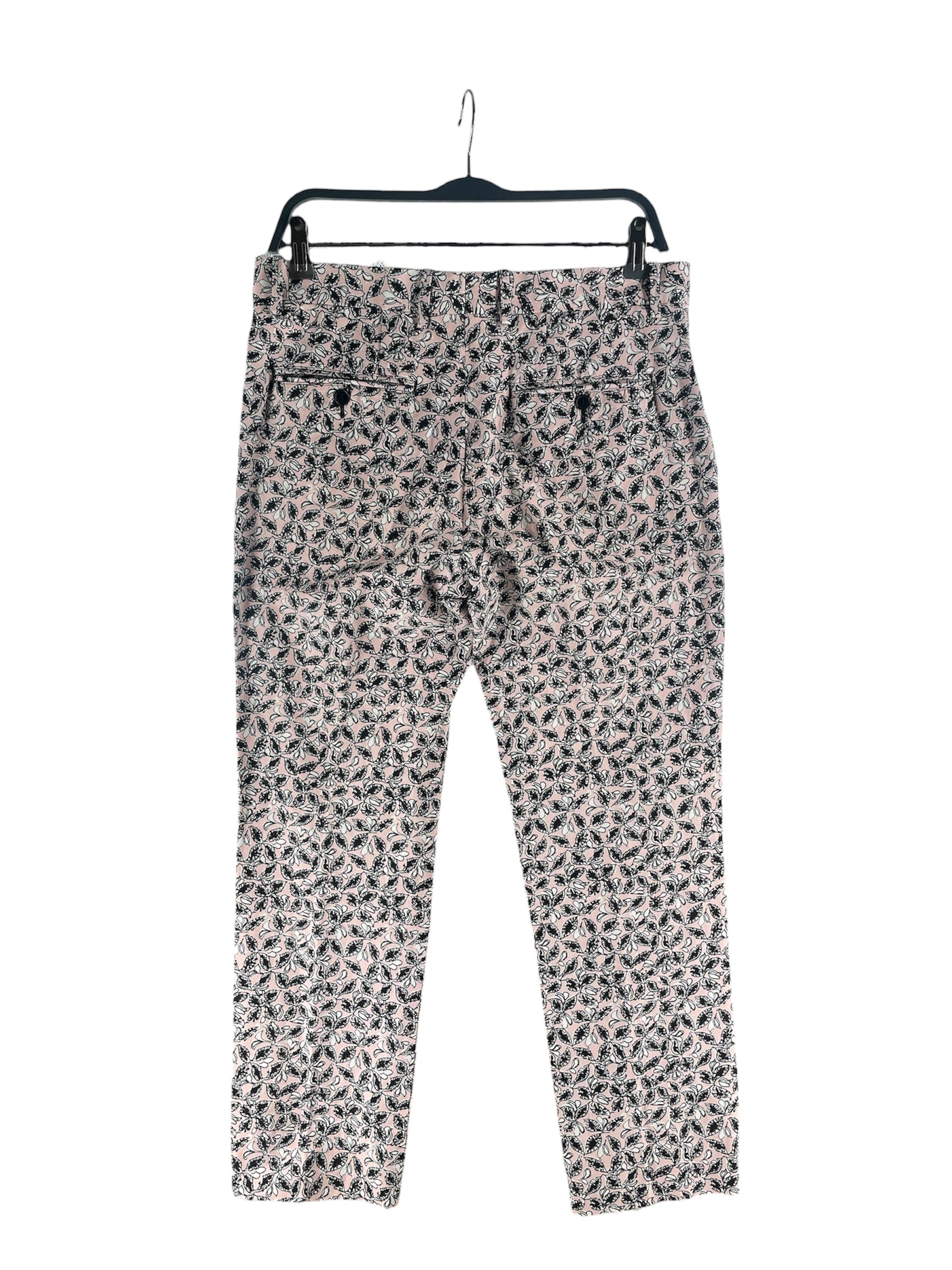 MARNI/Skinny Pants/46/All Over Print/Cotton/PNK/Chino/SKETCH FLORAL view 2